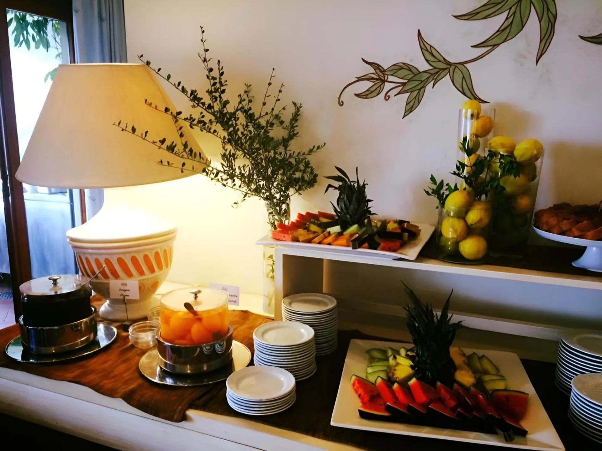 Buffet breakfast in Hotel Palau