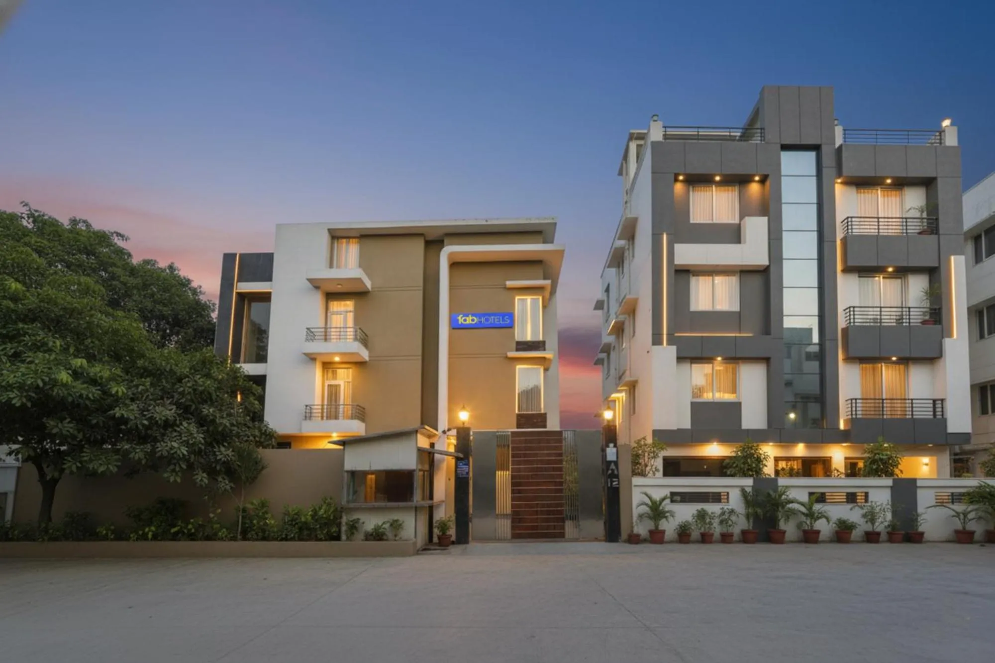 Property building in FabHotel Grand Olive