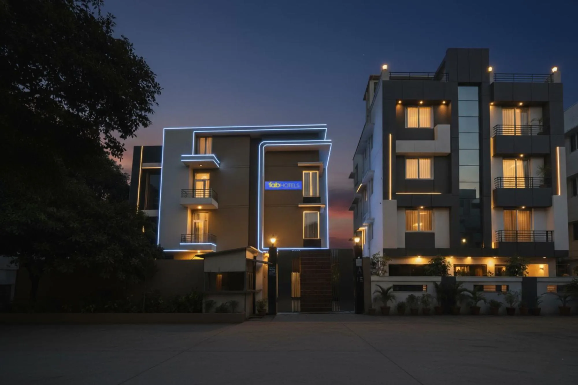 Property building in FabHotel Grand Olive