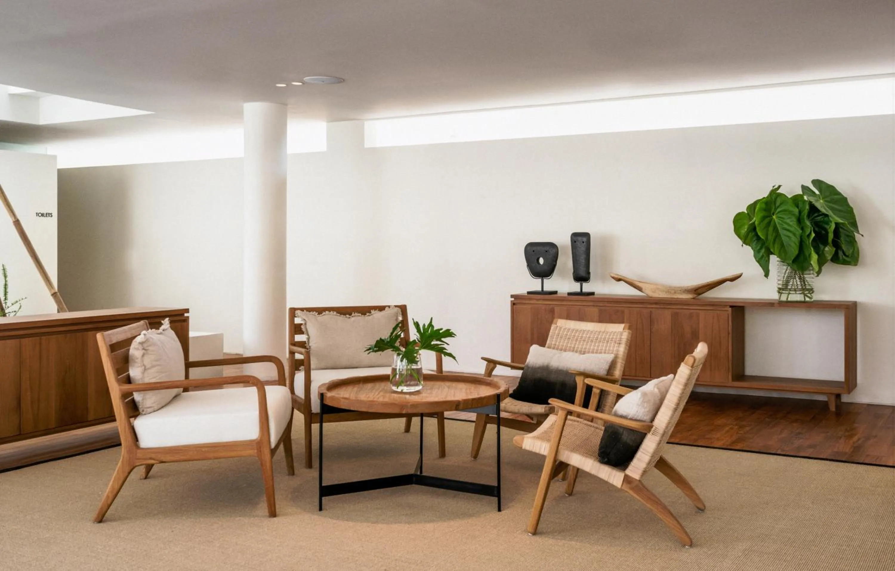 Lobby or reception in Bisma Eight Villas