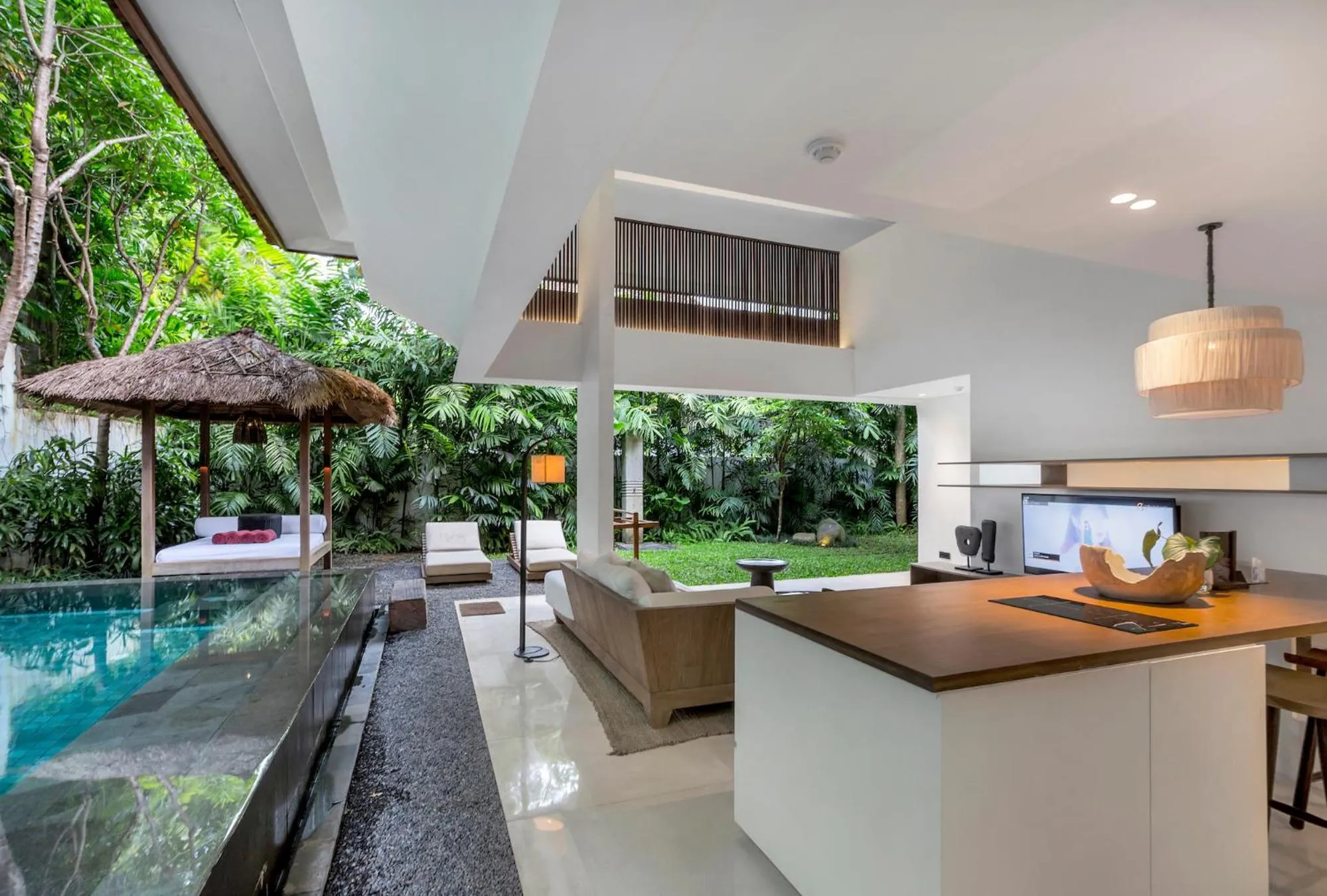 Swimming pool in Bisma Eight Villas