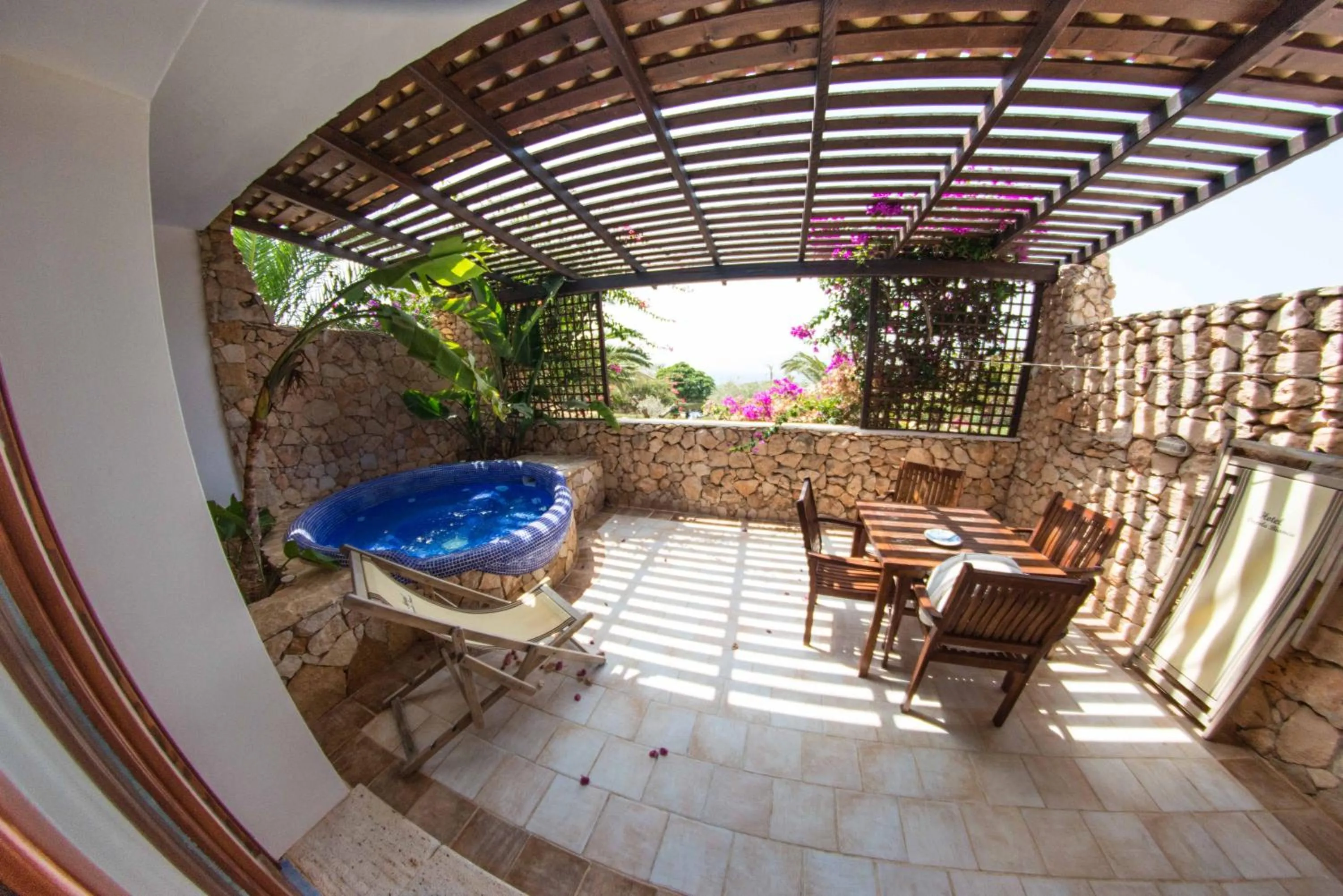 Decorative detail in Cupola Bianca Resort