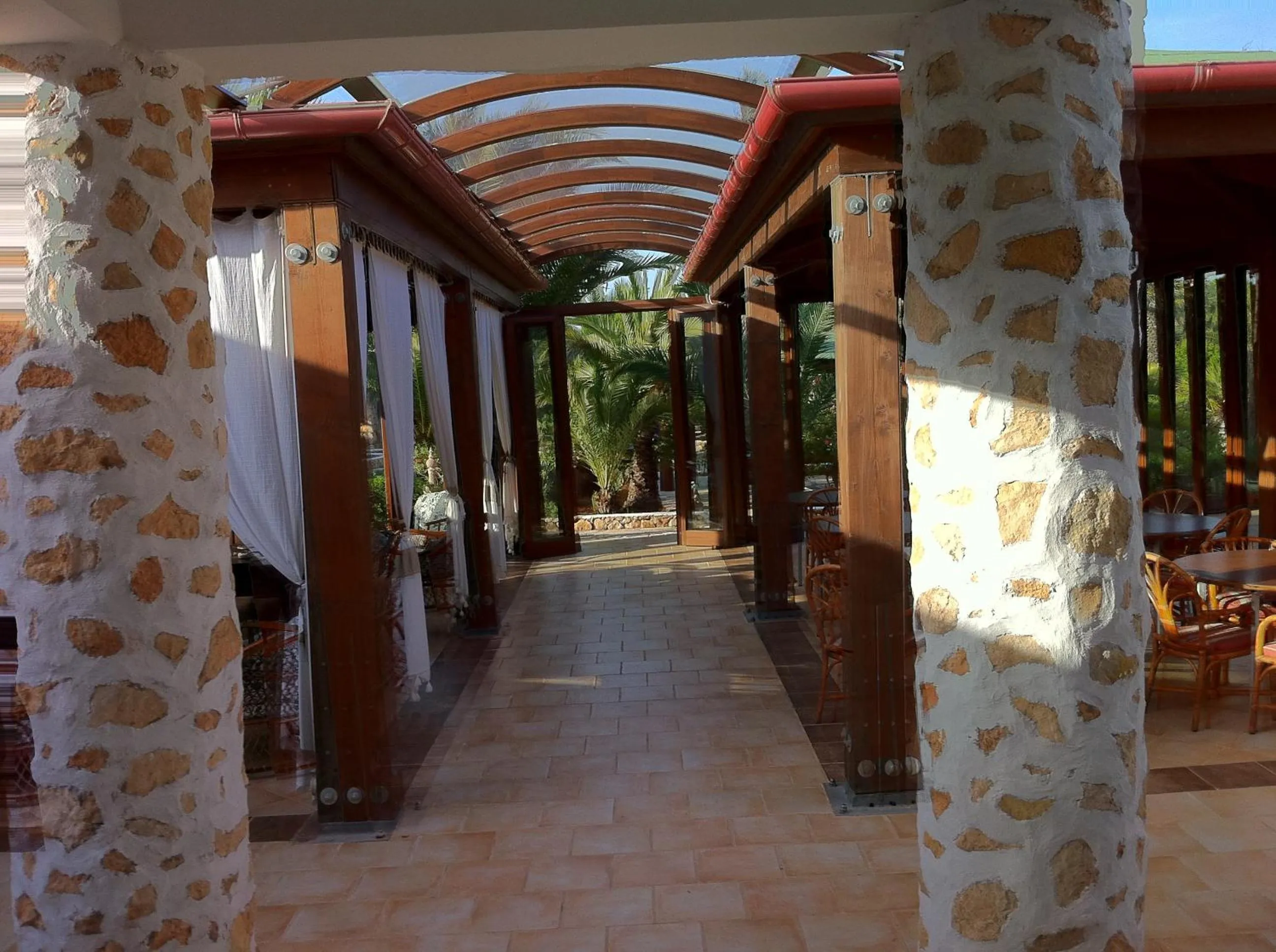 Communal lounge/ TV room in Cupola Bianca Resort