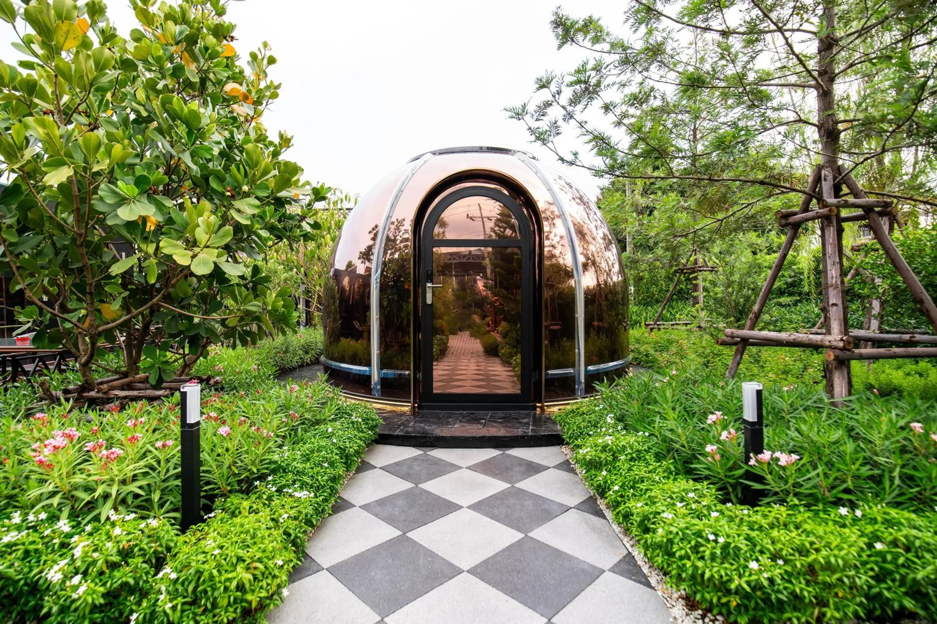 Garden view in The One Smart Living