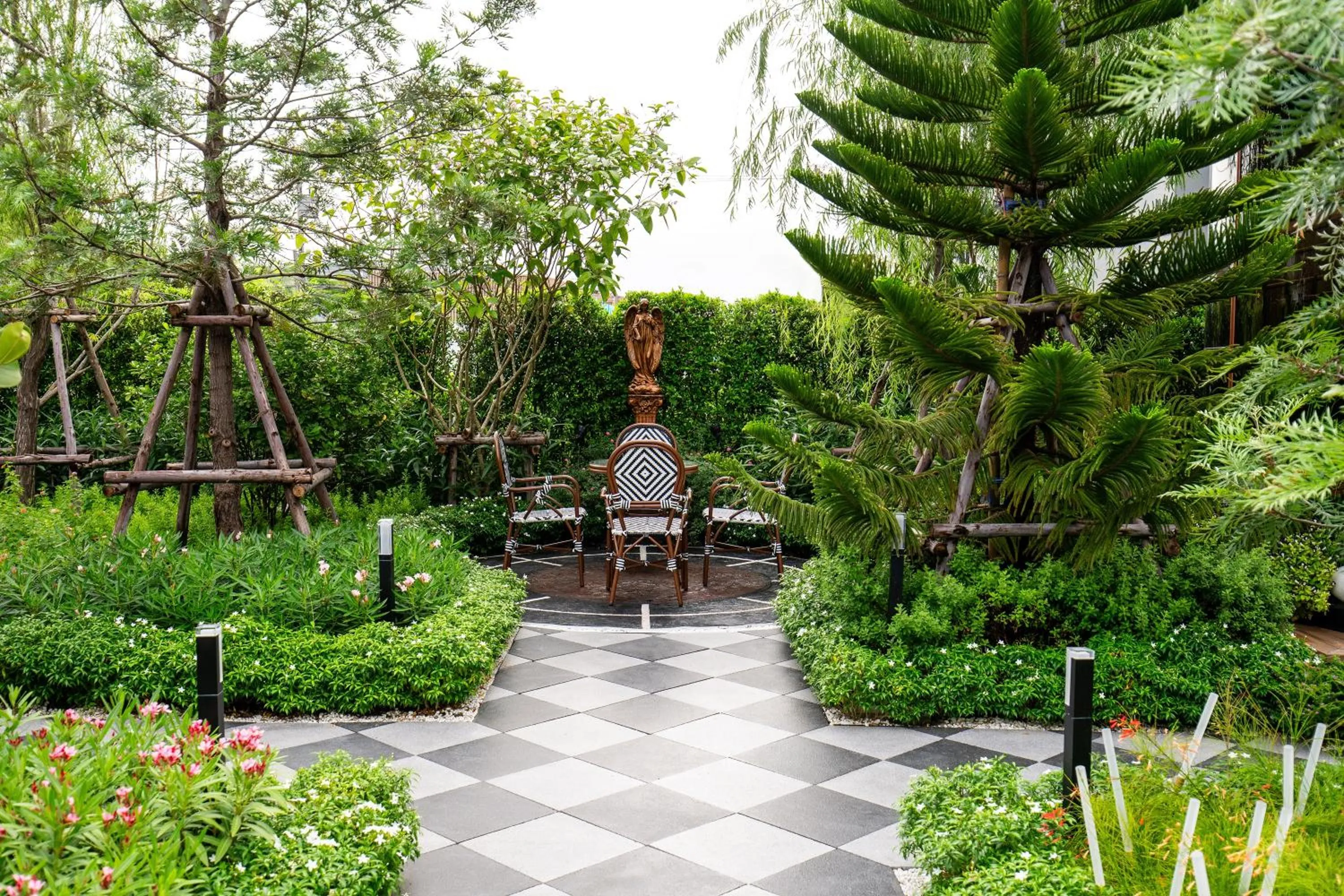 Garden view in The One Smart Living