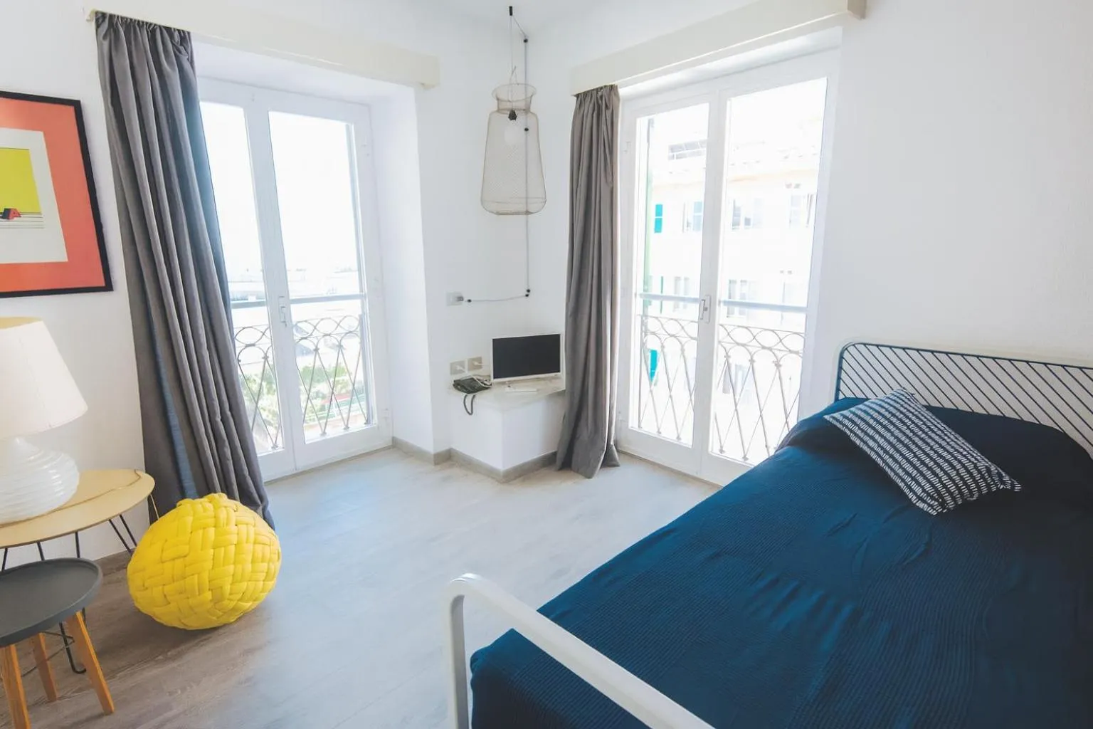 Bed in Hotel Britannia