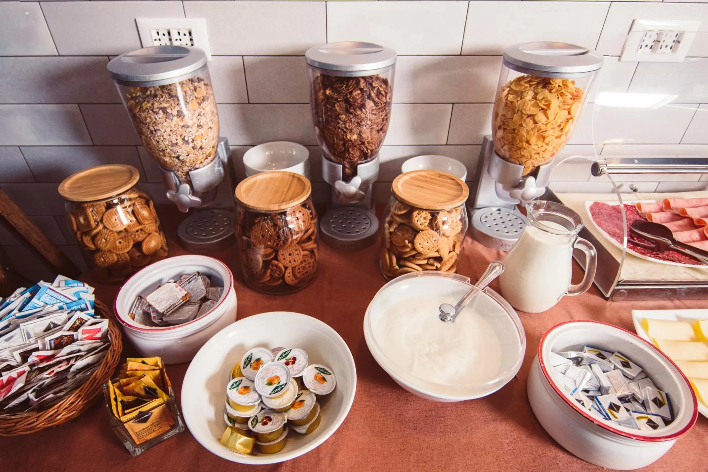 Breakfast in Hotel Britannia