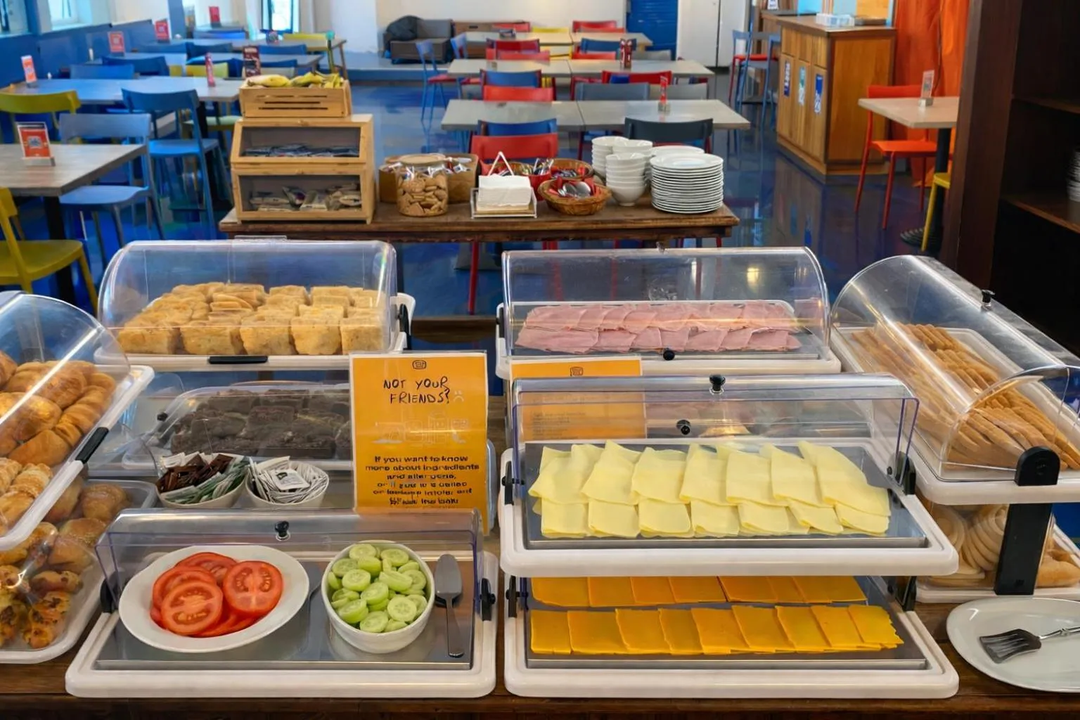 Breakfast in Hotel Britannia