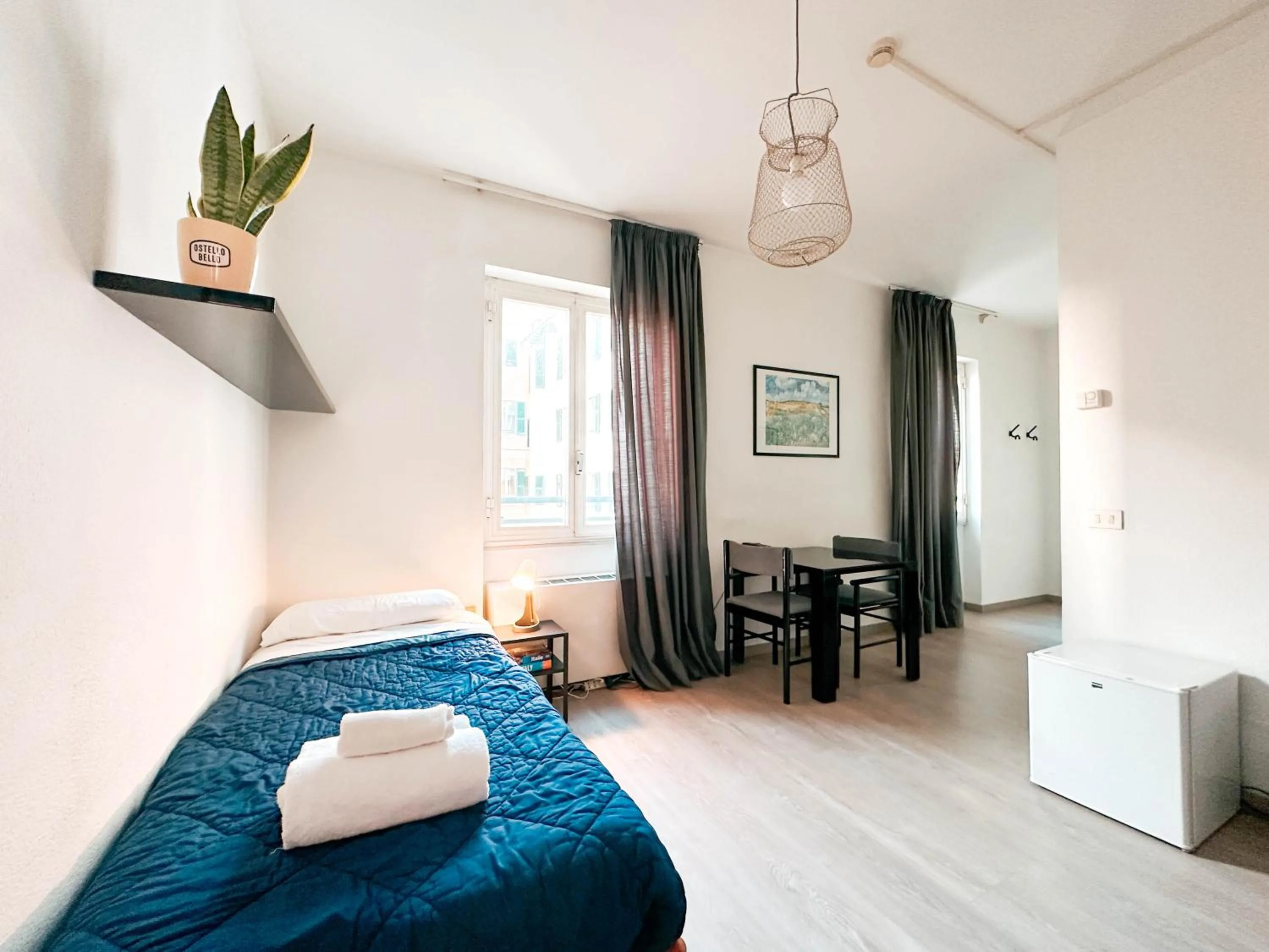 Bed in Hotel Britannia