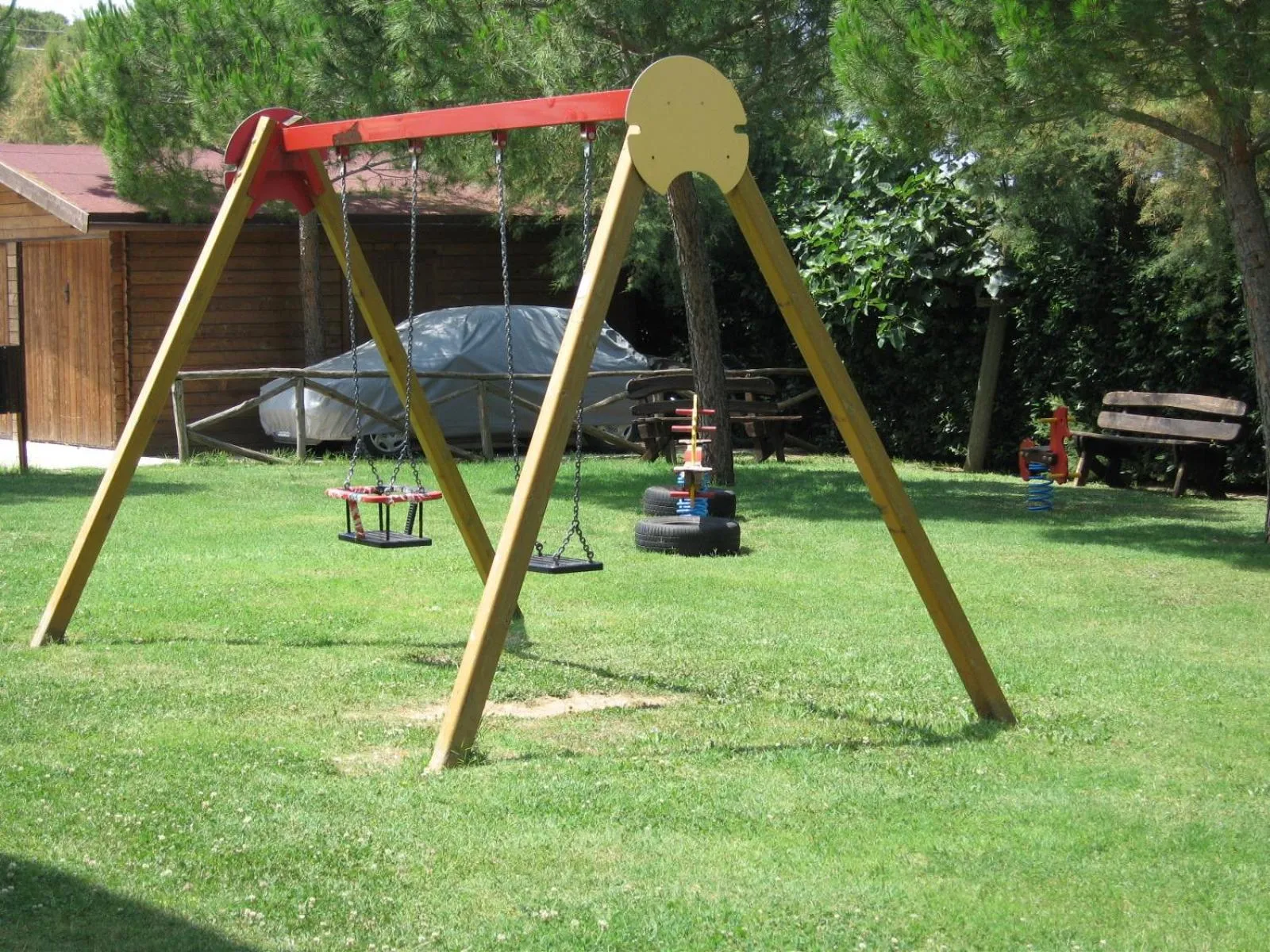 Children play ground in Hotel Residence La Ventola