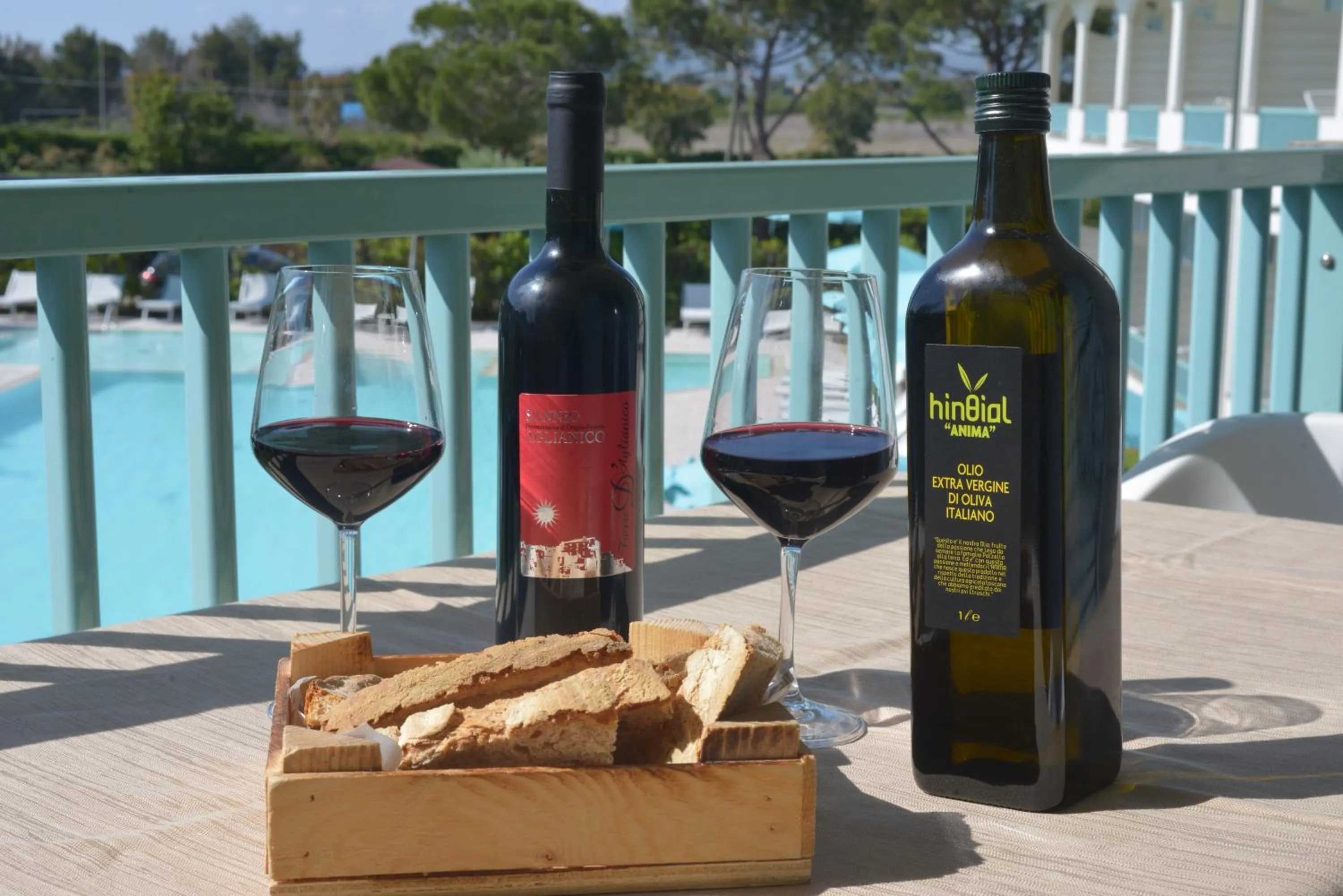 Food close-up in Hotel Residence La Ventola