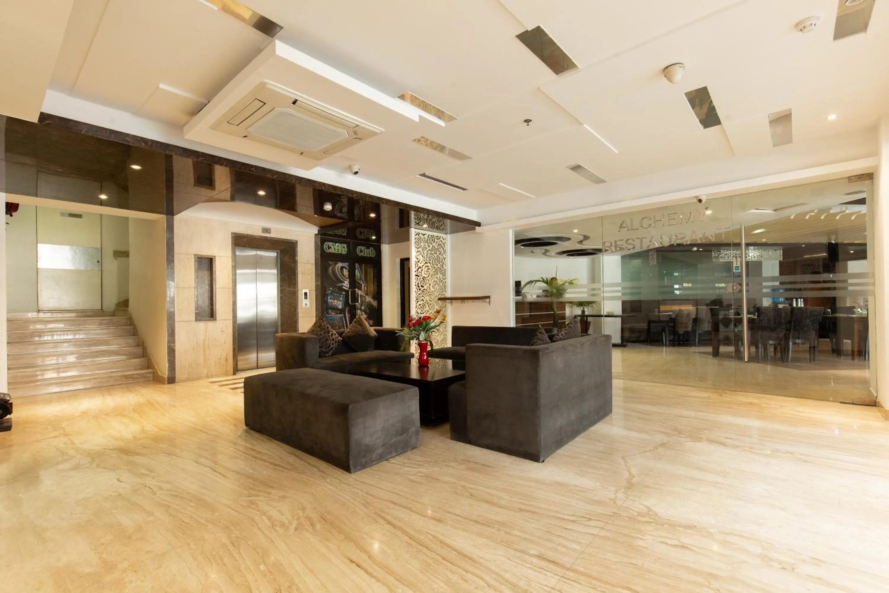 Lobby or reception in Mahabir Palace