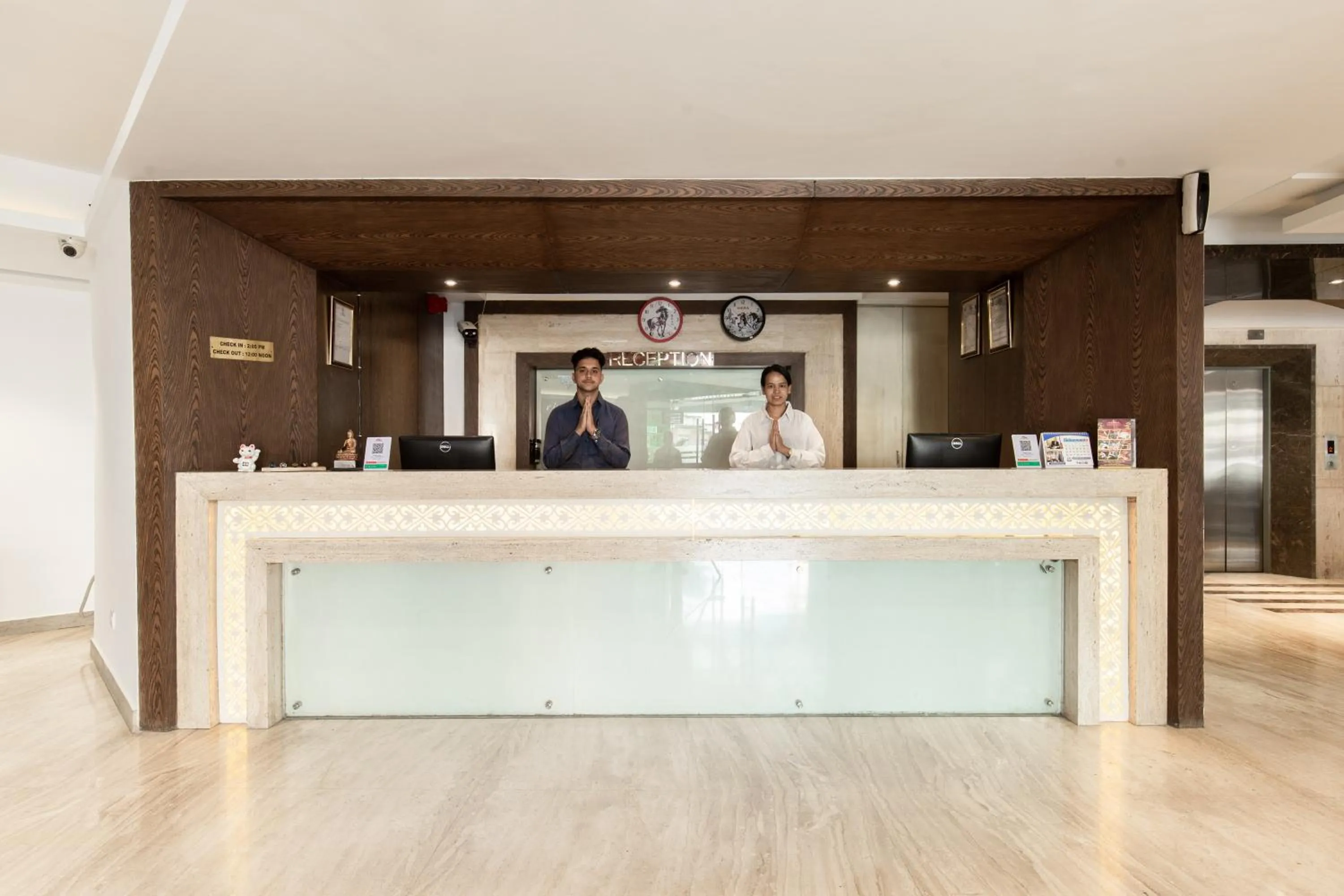 Lobby or reception in Mahabir Palace