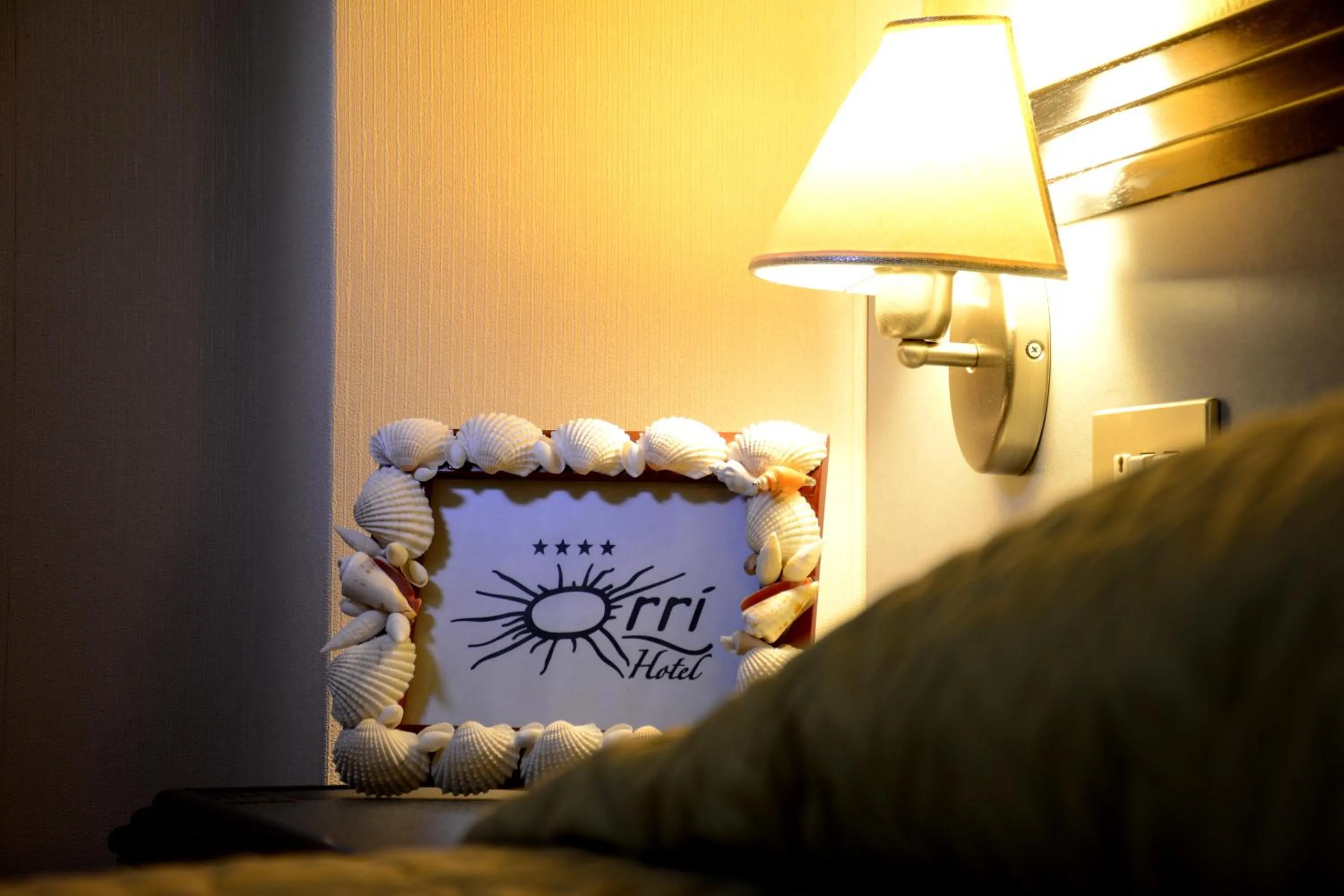 Property logo or sign, Bed in Hotel Orri
