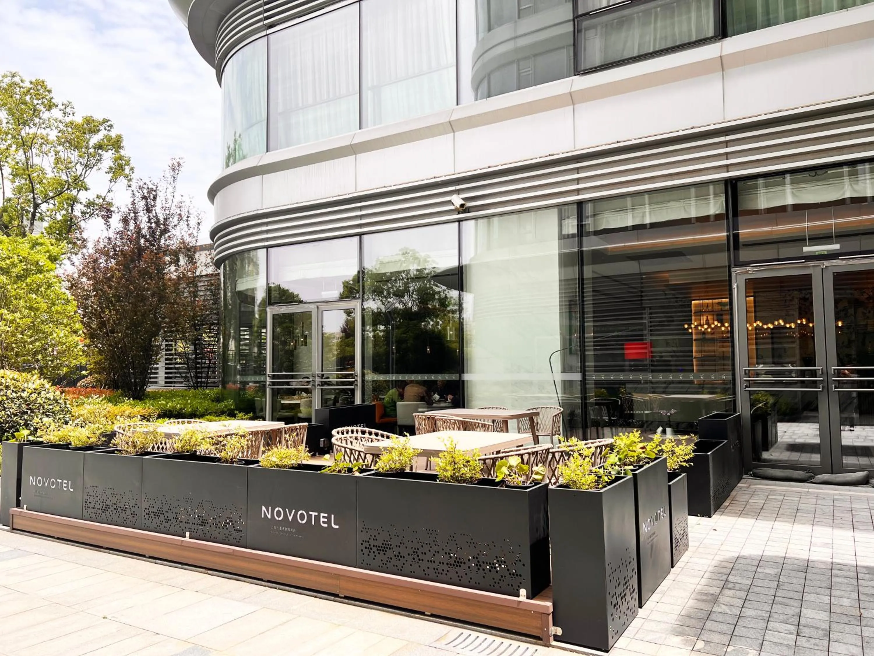 Garden in Novotel Shanghai Caohejing