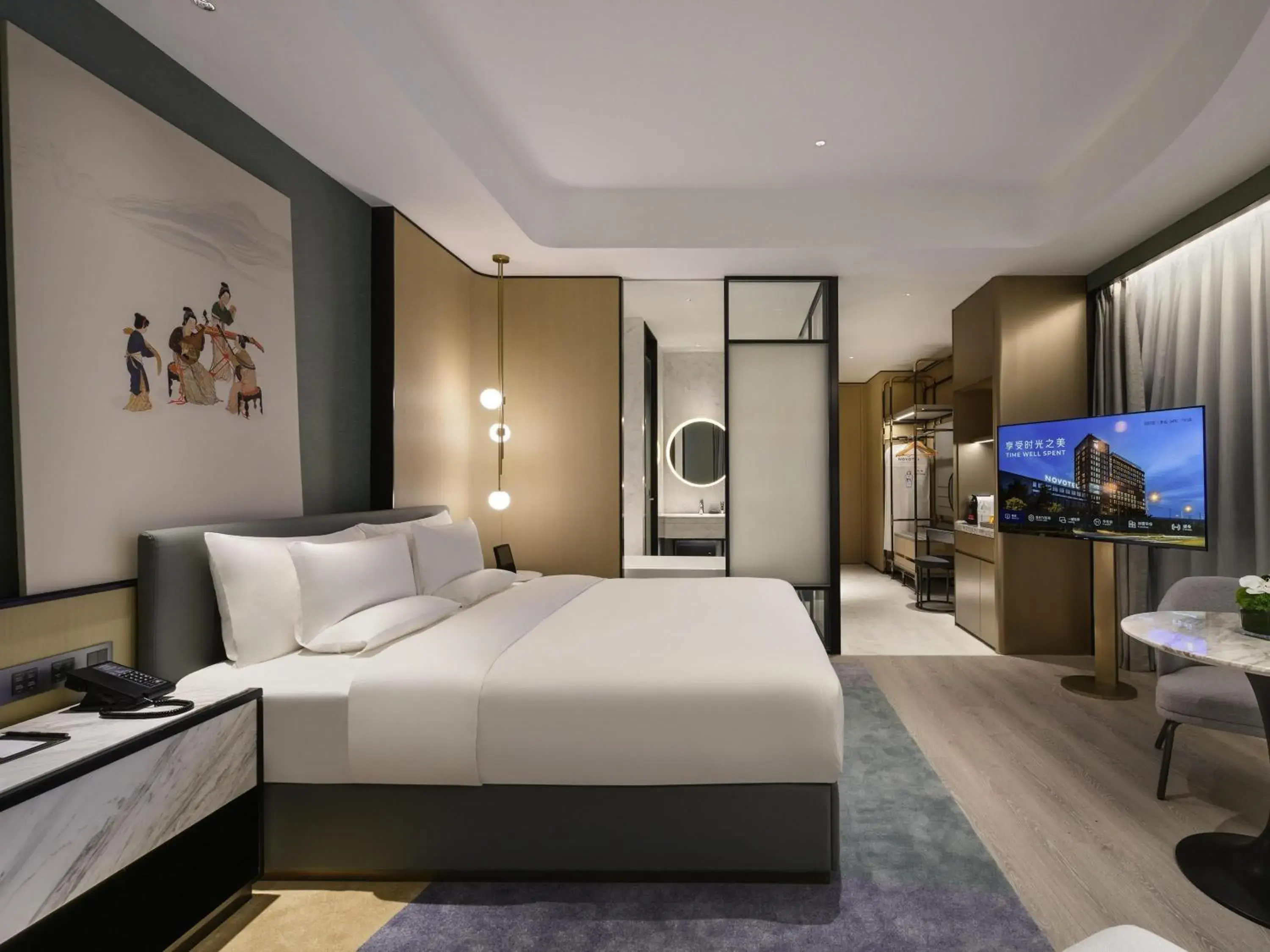 Deluxe Double Room in Novotel Shanghai Caohejing Deluxe Double Room in Novotel Shanghai Caohejing