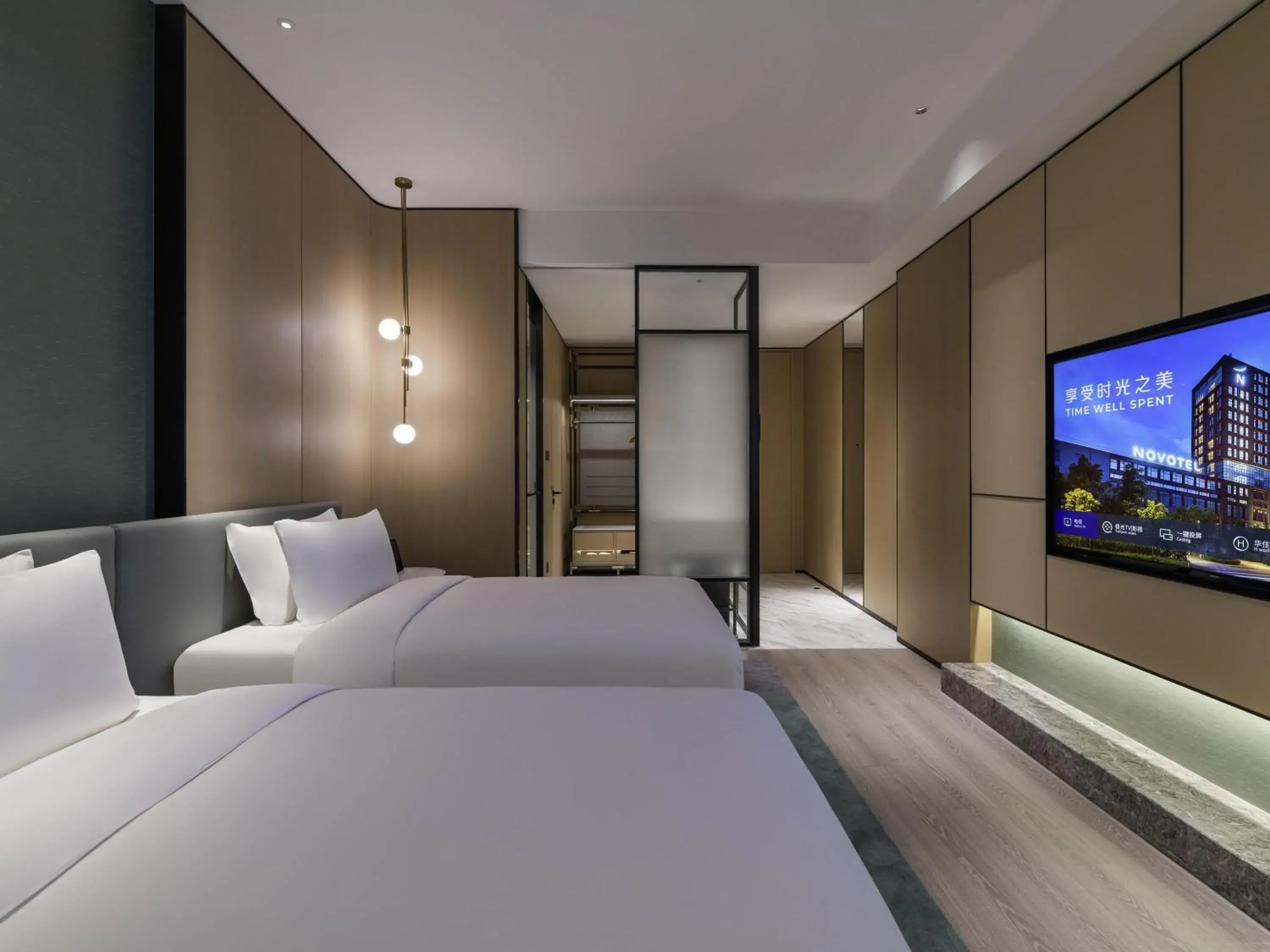 Superior Twin Room in Novotel Shanghai Caohejing Superior Twin Room in Novotel Shanghai Caohejing