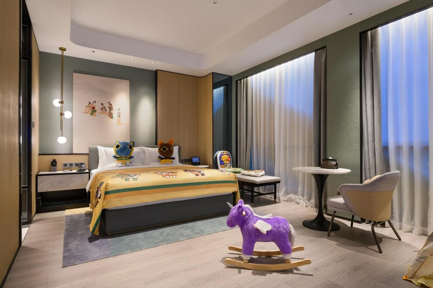 Bed in Novotel Shanghai Caohejing