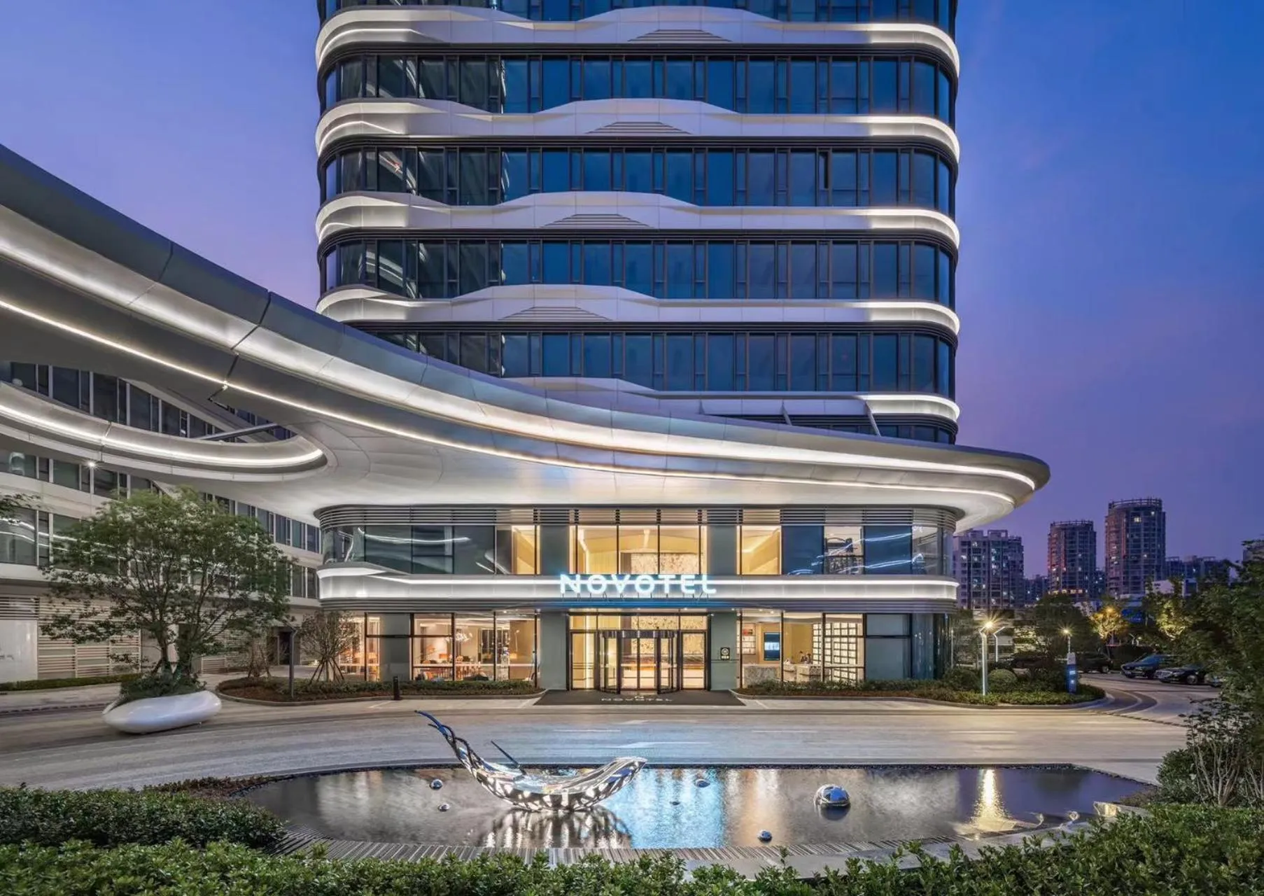 Property building in Novotel Shanghai Caohejing