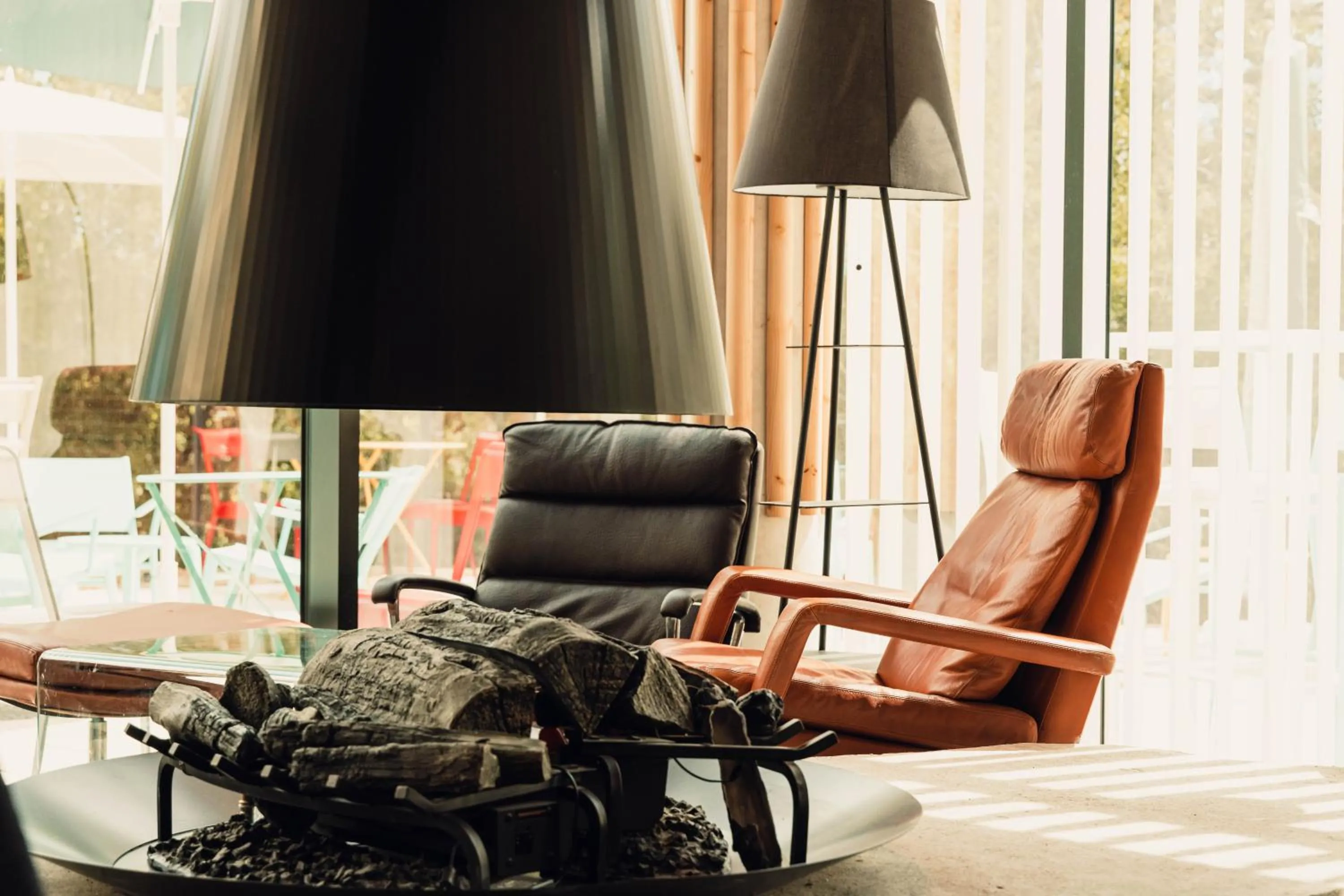 Living room in ibis Budget La Rochelle Centre gare