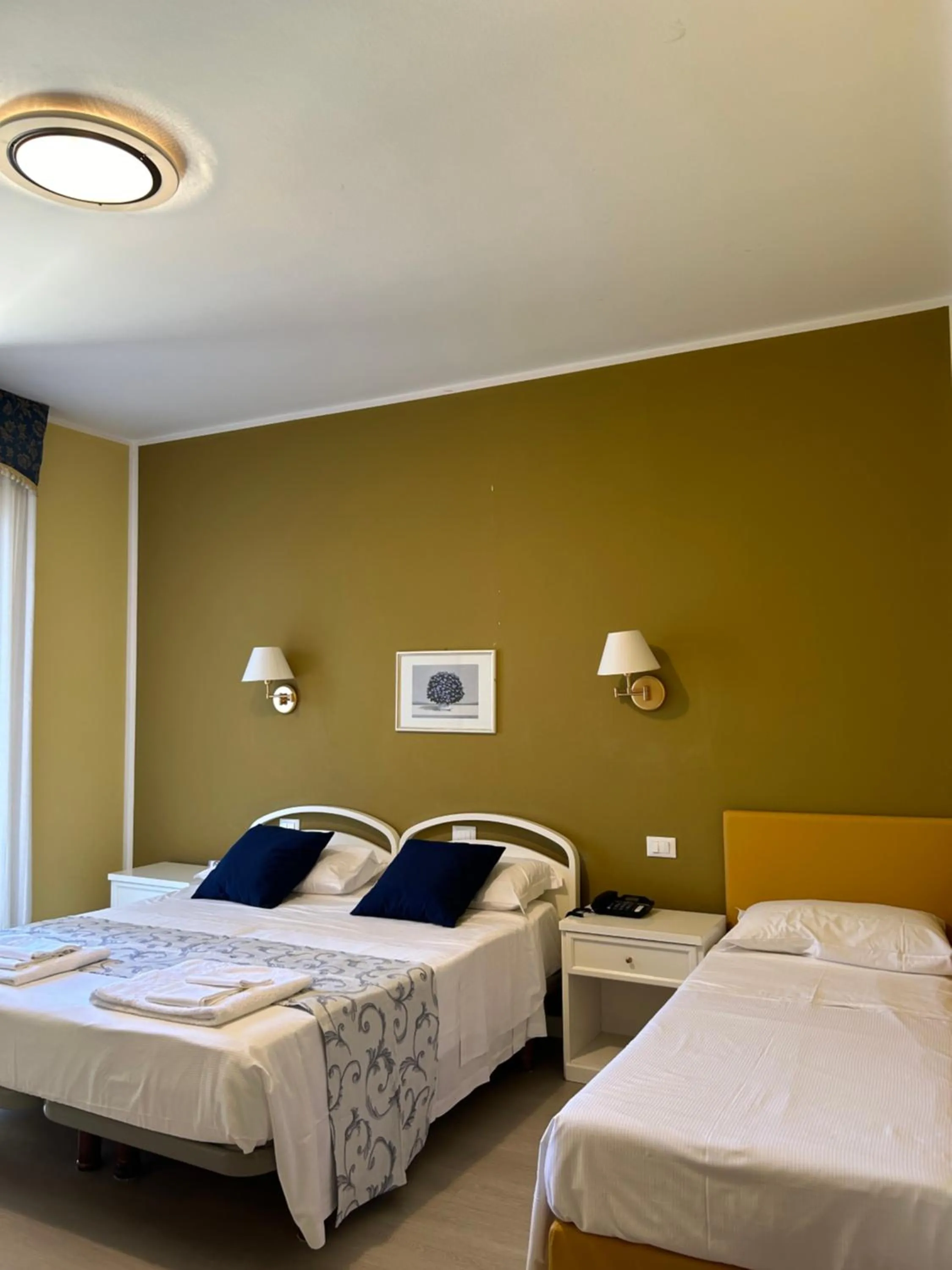 Bed in Hotel Duca Della Corgna