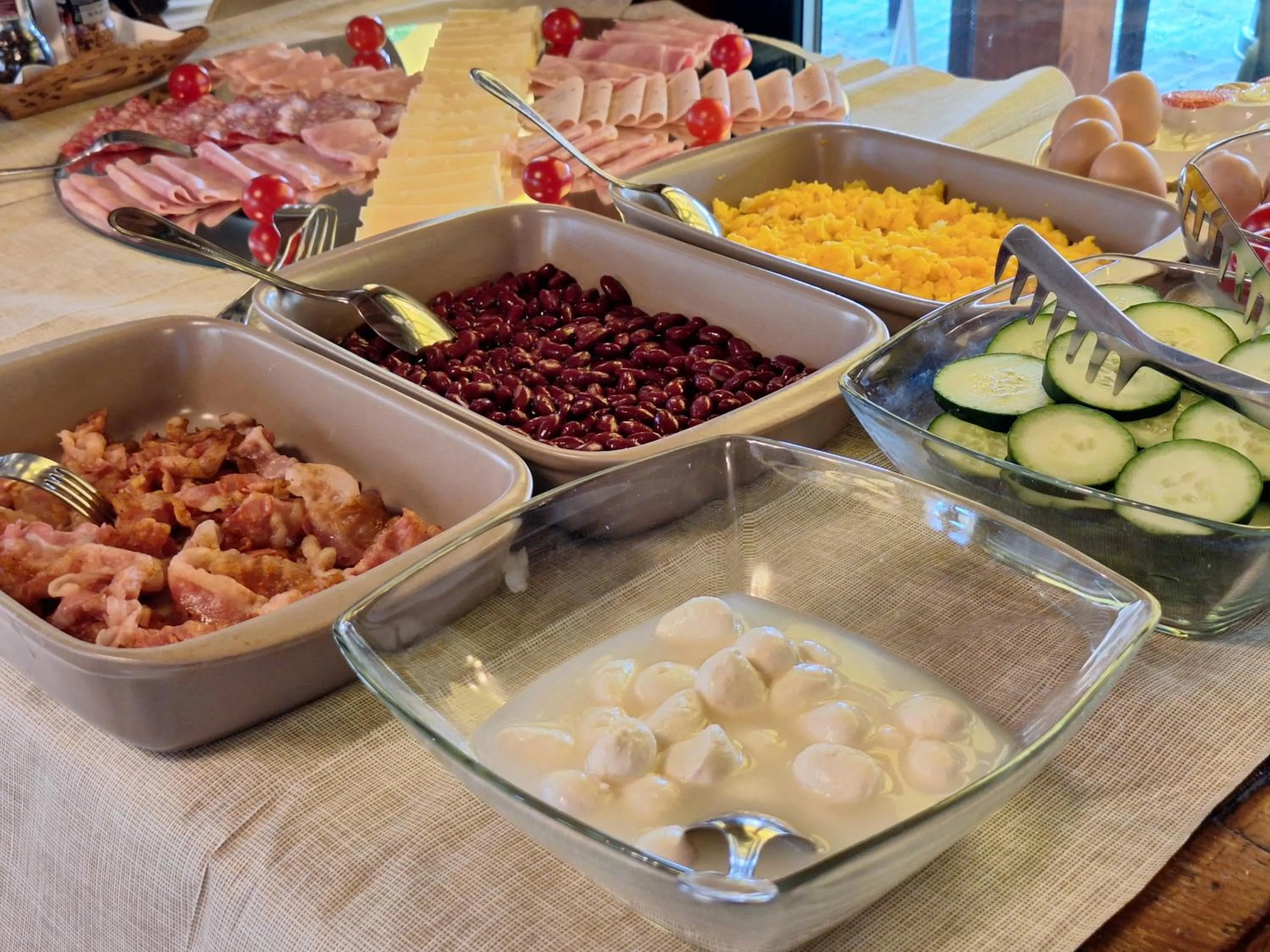 Breakfast in Hotel Duca Della Corgna