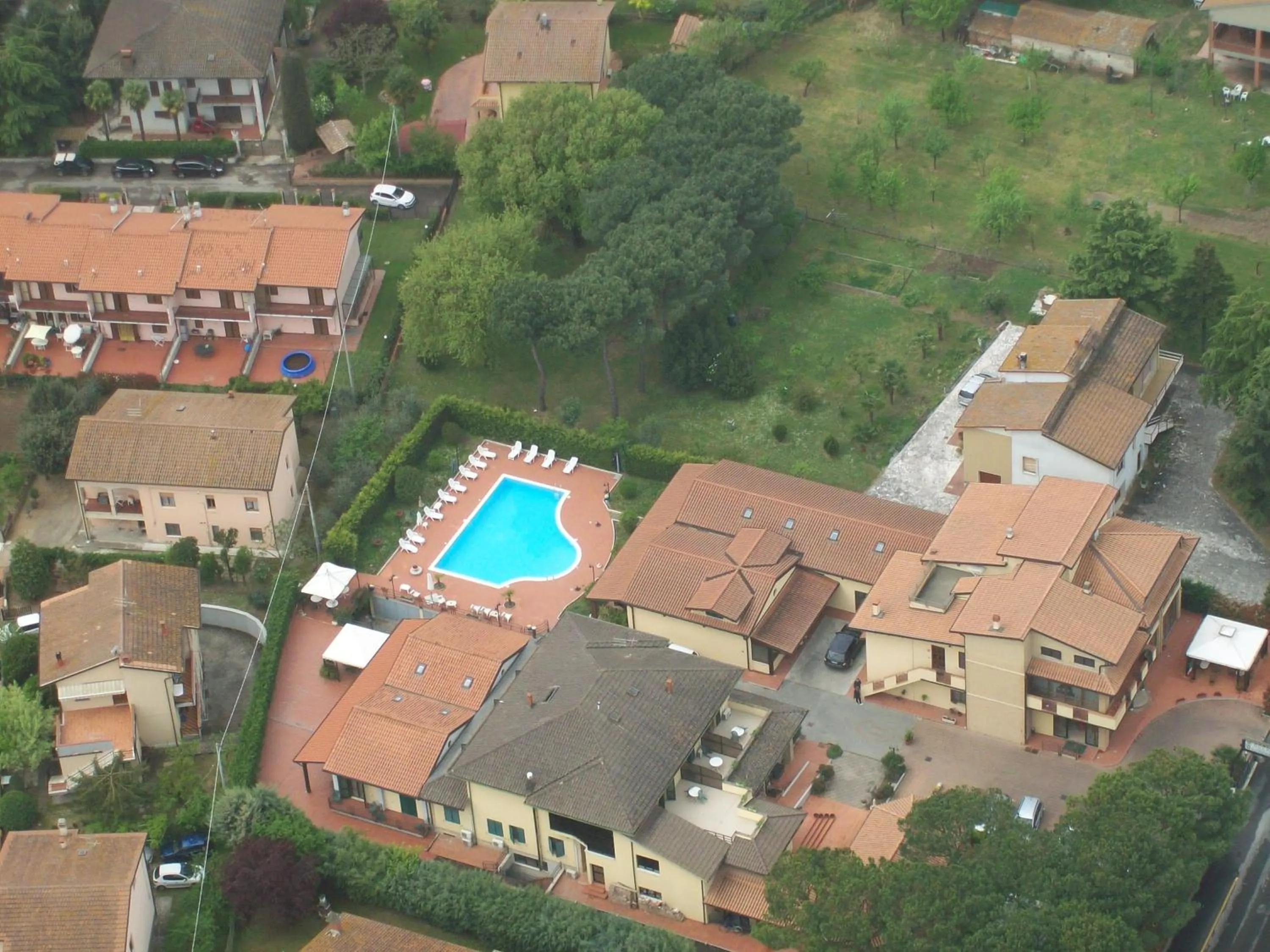 Bird's eye view in Hotel Duca Della Corgna