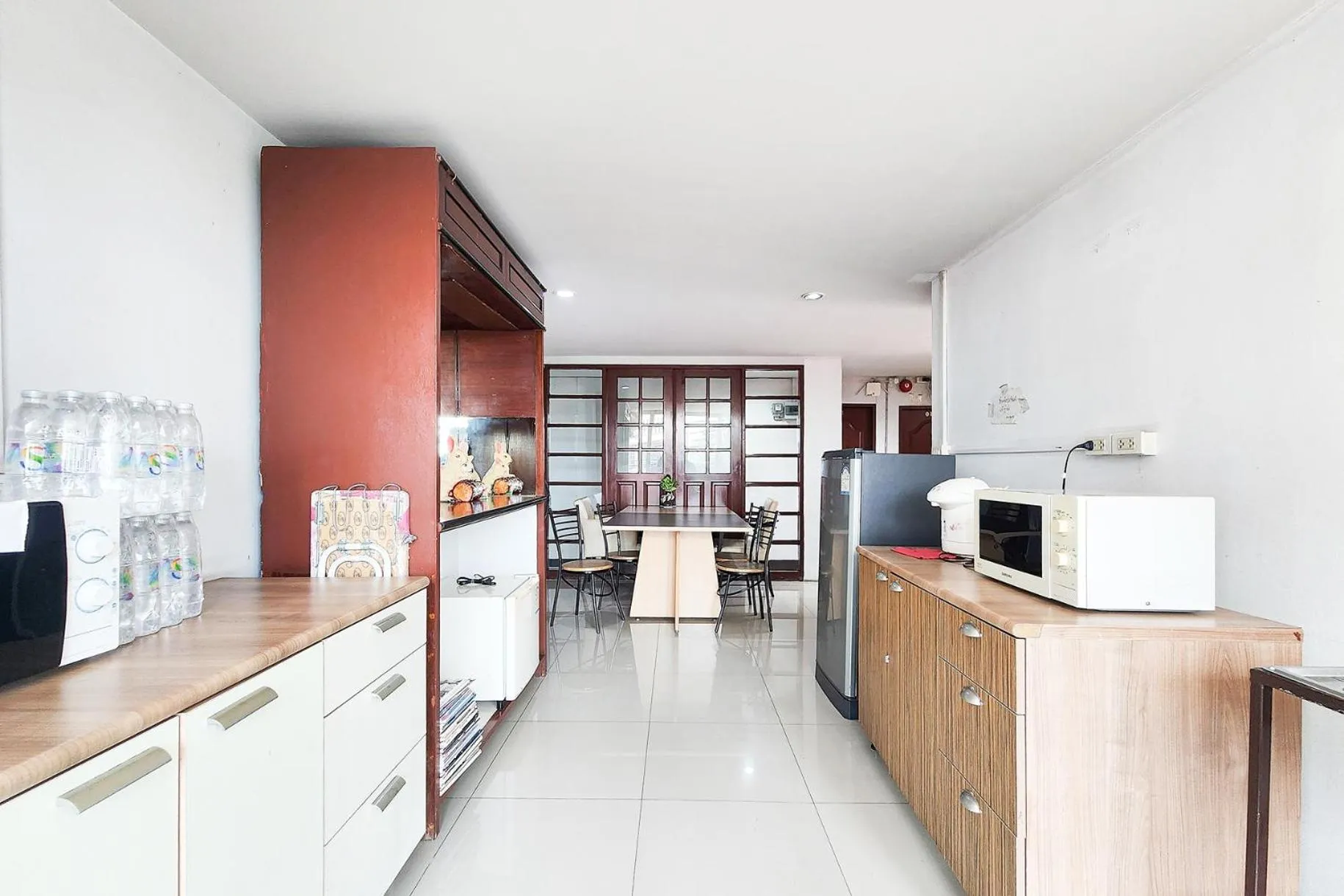 Lobby or reception in Freesia Bangphi Guest House