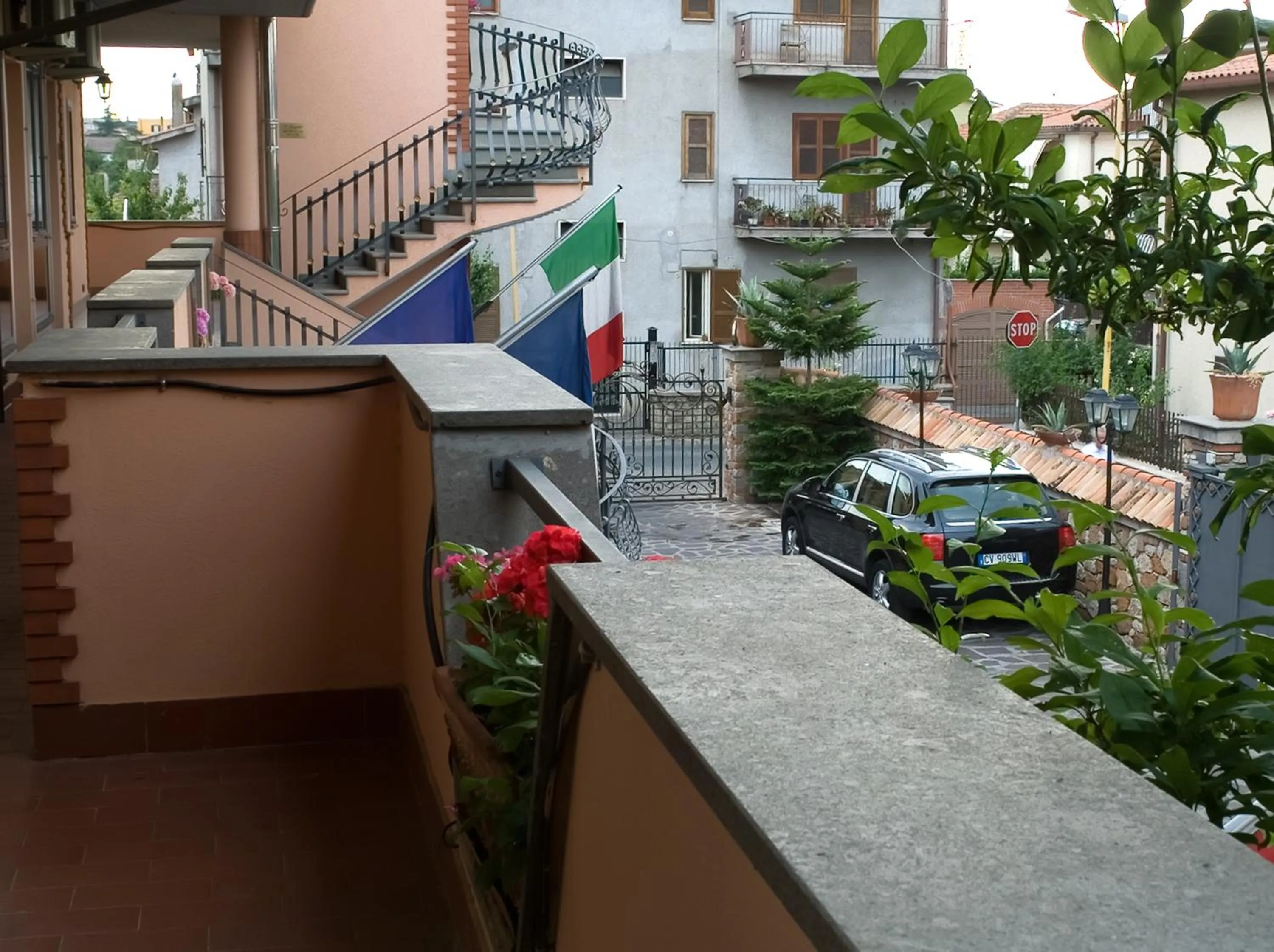 Balcony/Terrace in Hotel Louis II