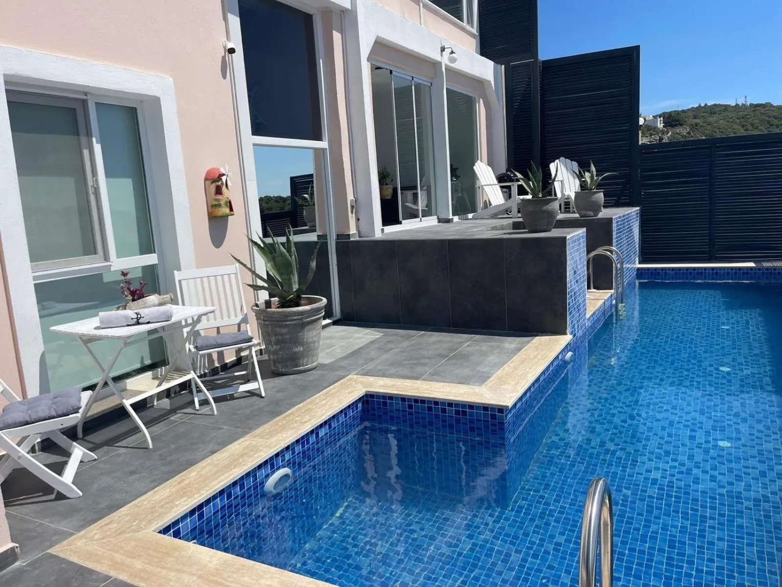Pool view in VİLLA ÇAPA