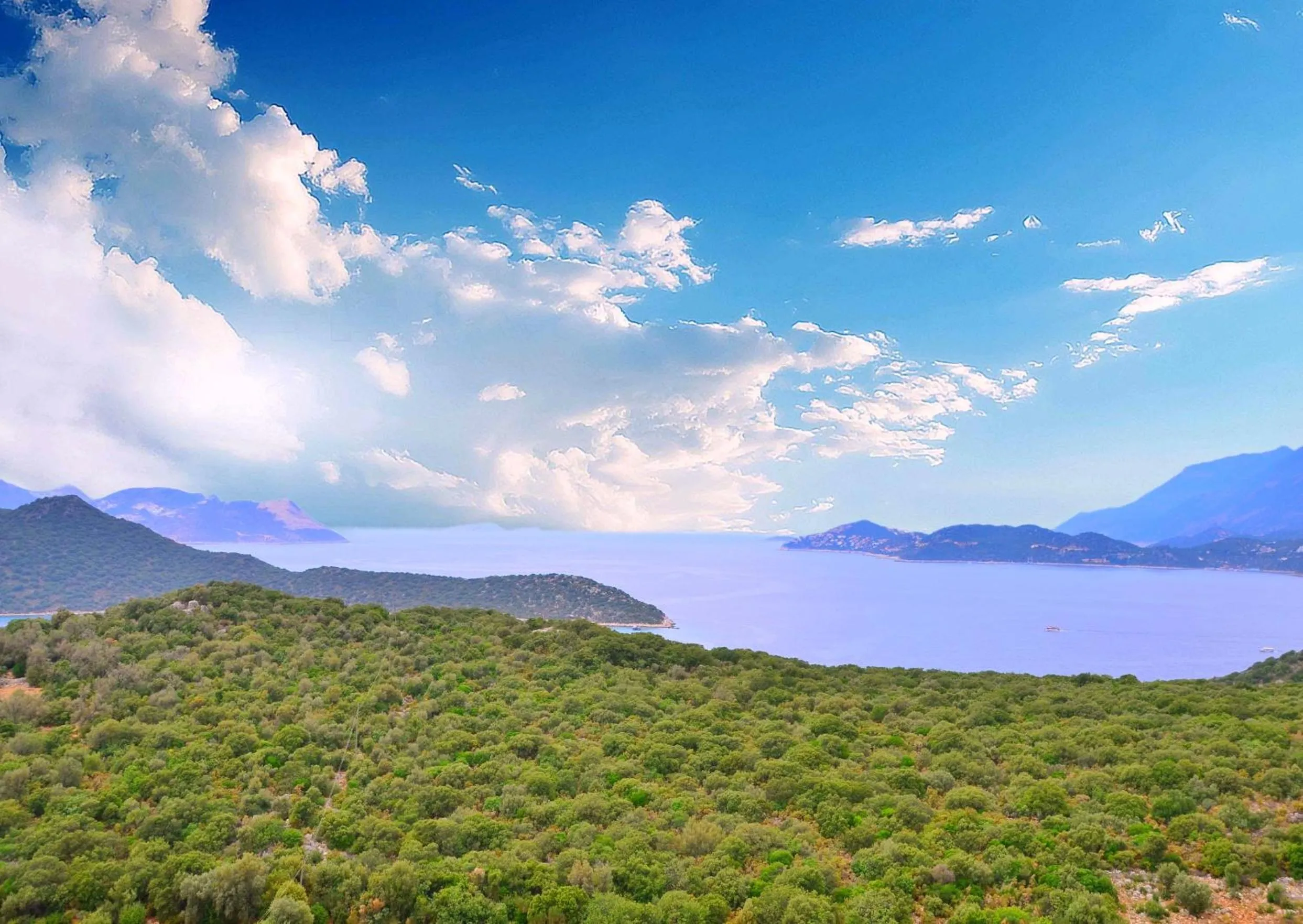 Sea view in VİLLA ÇAPA