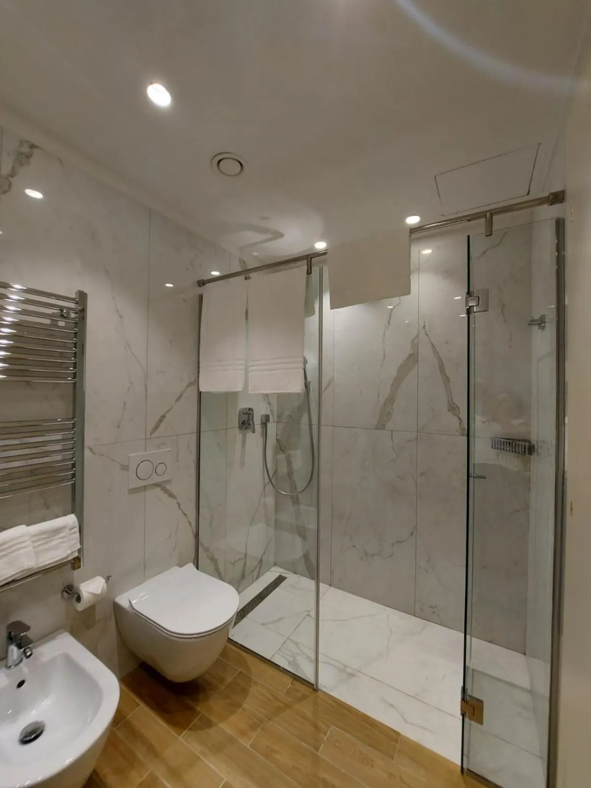 Bathroom in Hotel Borgovico