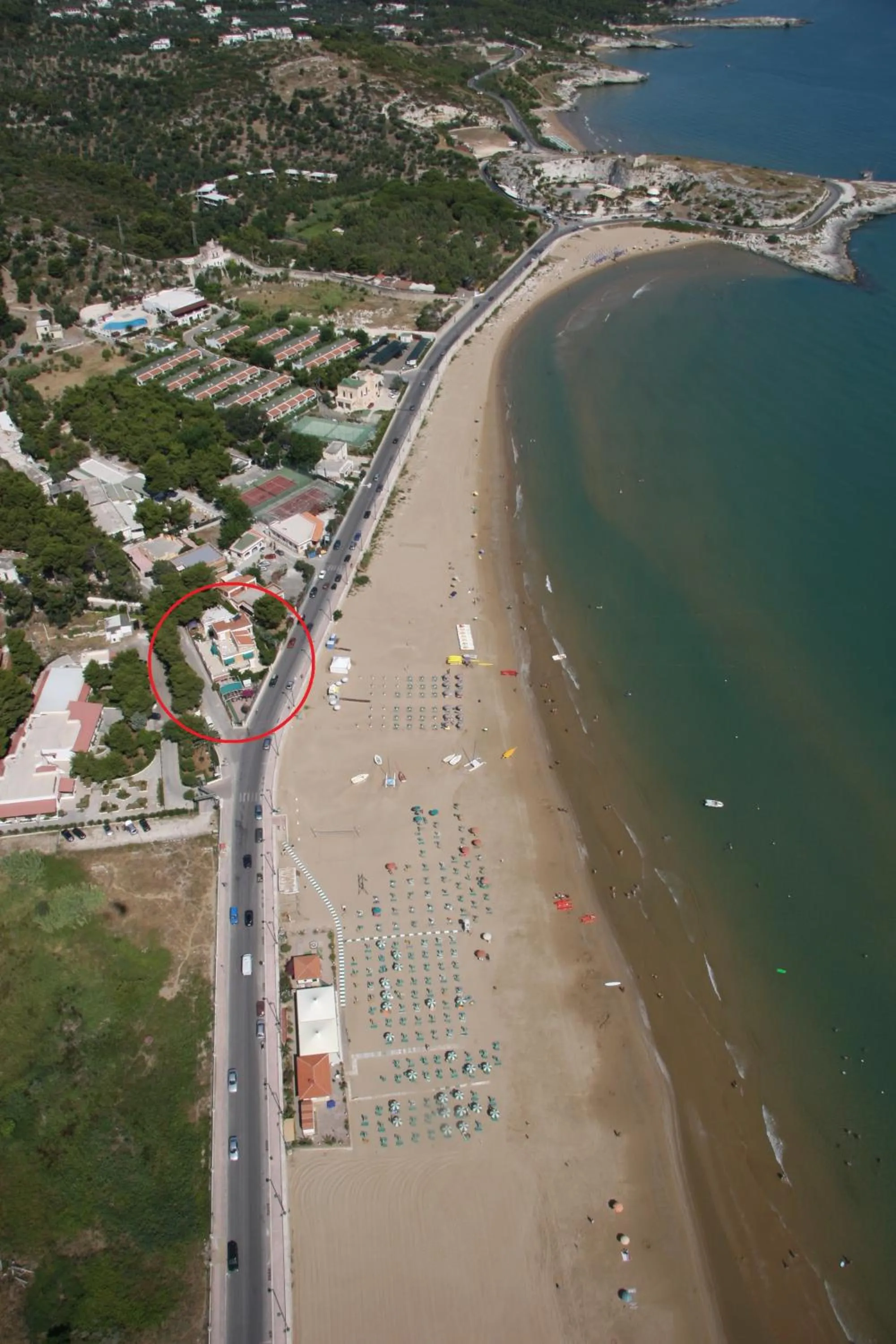 Property building in Hotel Vela Velo Club Vieste