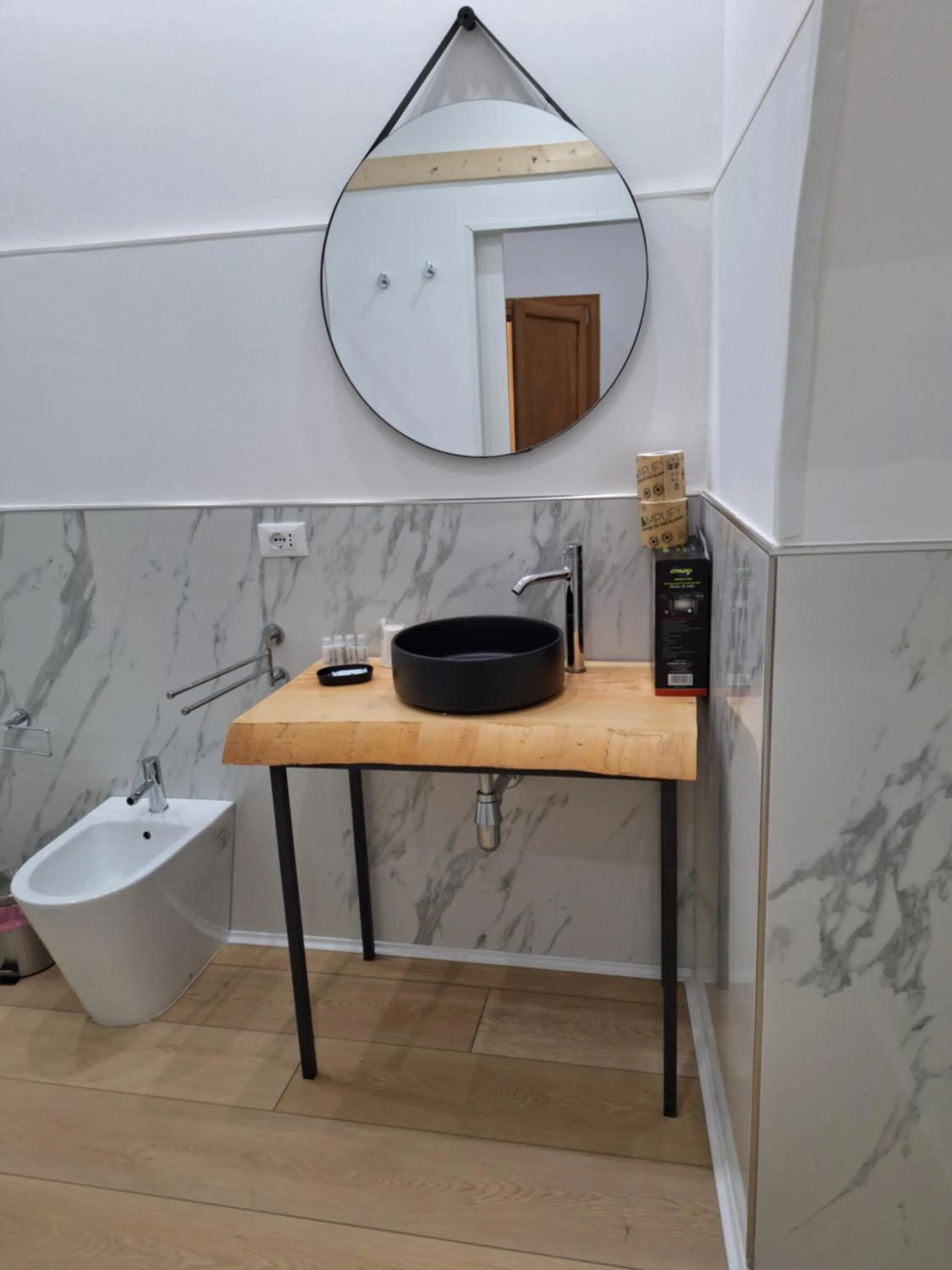 Toilet in Residence Cortile Mercè