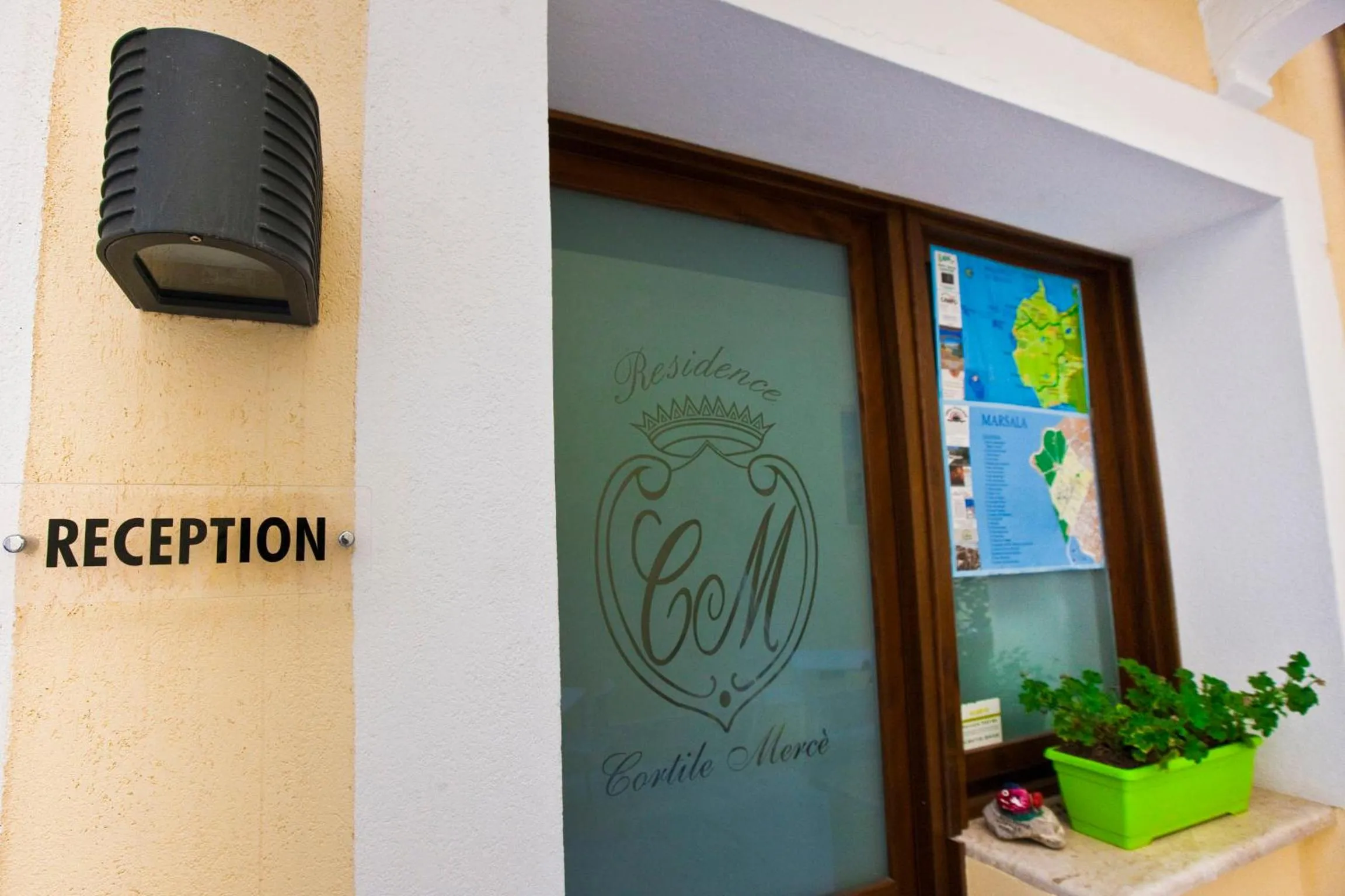 Lobby or reception in Residence Cortile Mercè