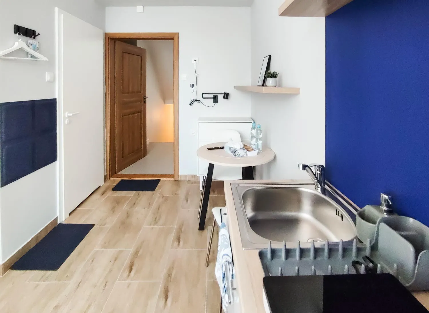 Kitchen or kitchenette in Apart Rooms by Apart Hostel S8