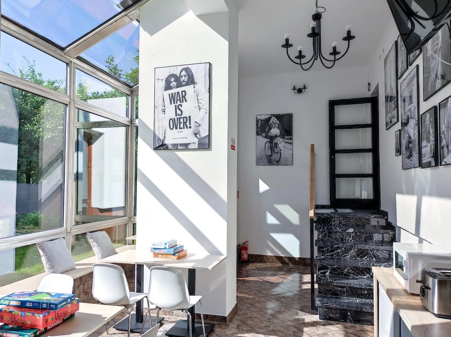 Patio in Apart Rooms by Apart Hostel S8