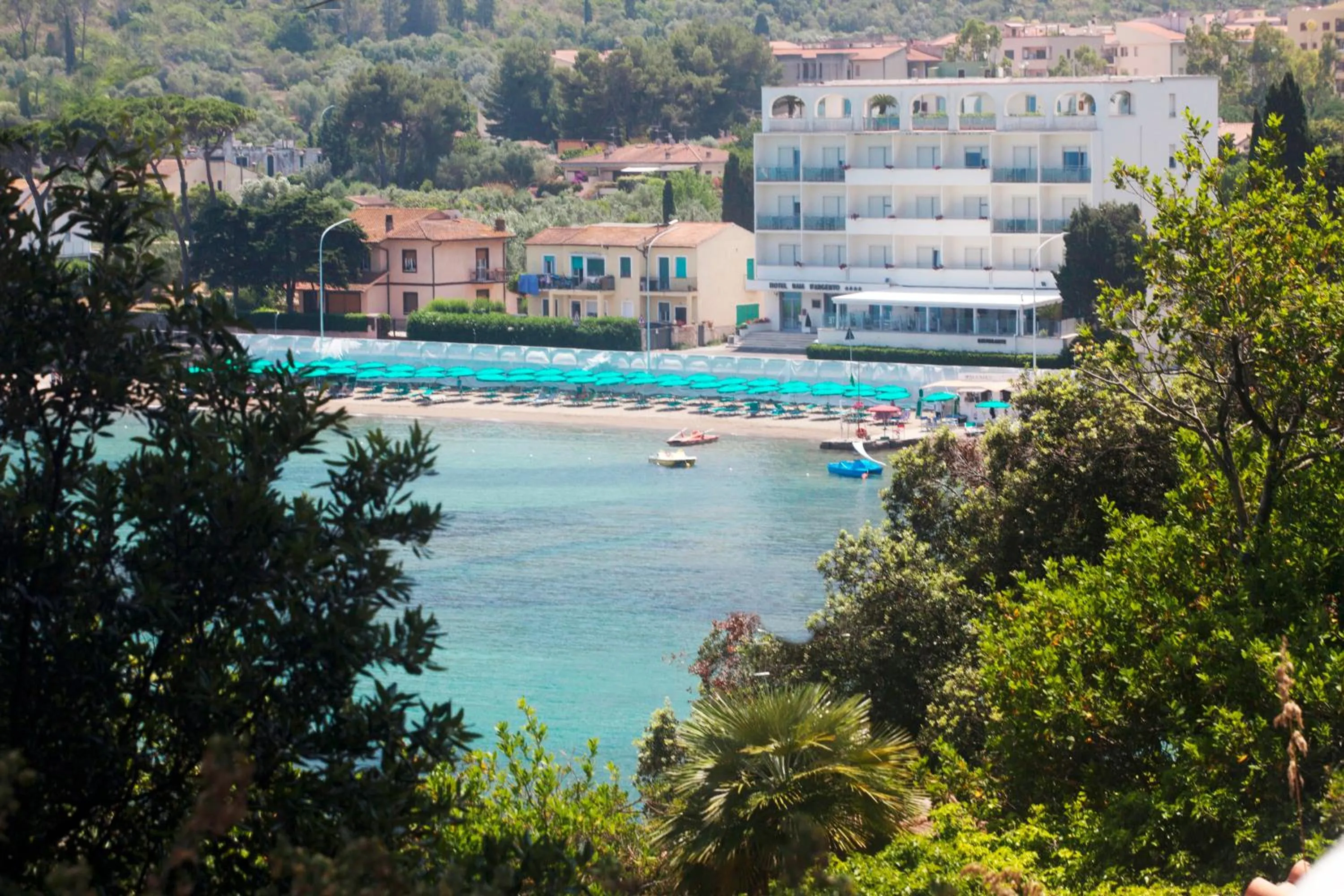 Beach in Baia D'Argento
