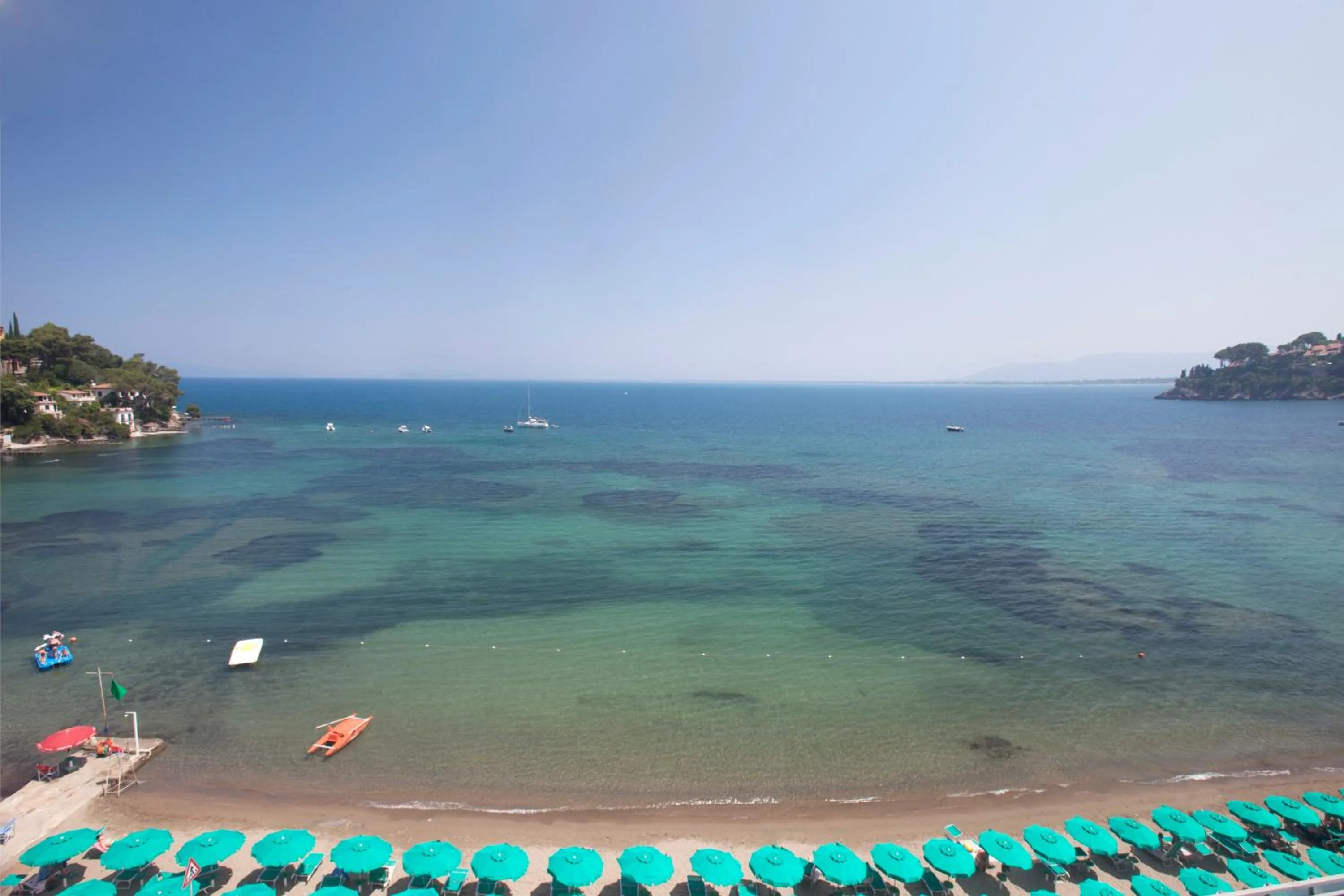 Beach in Baia D'Argento