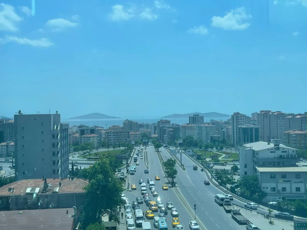 City view in Vois Hotel Bostanci & SPA