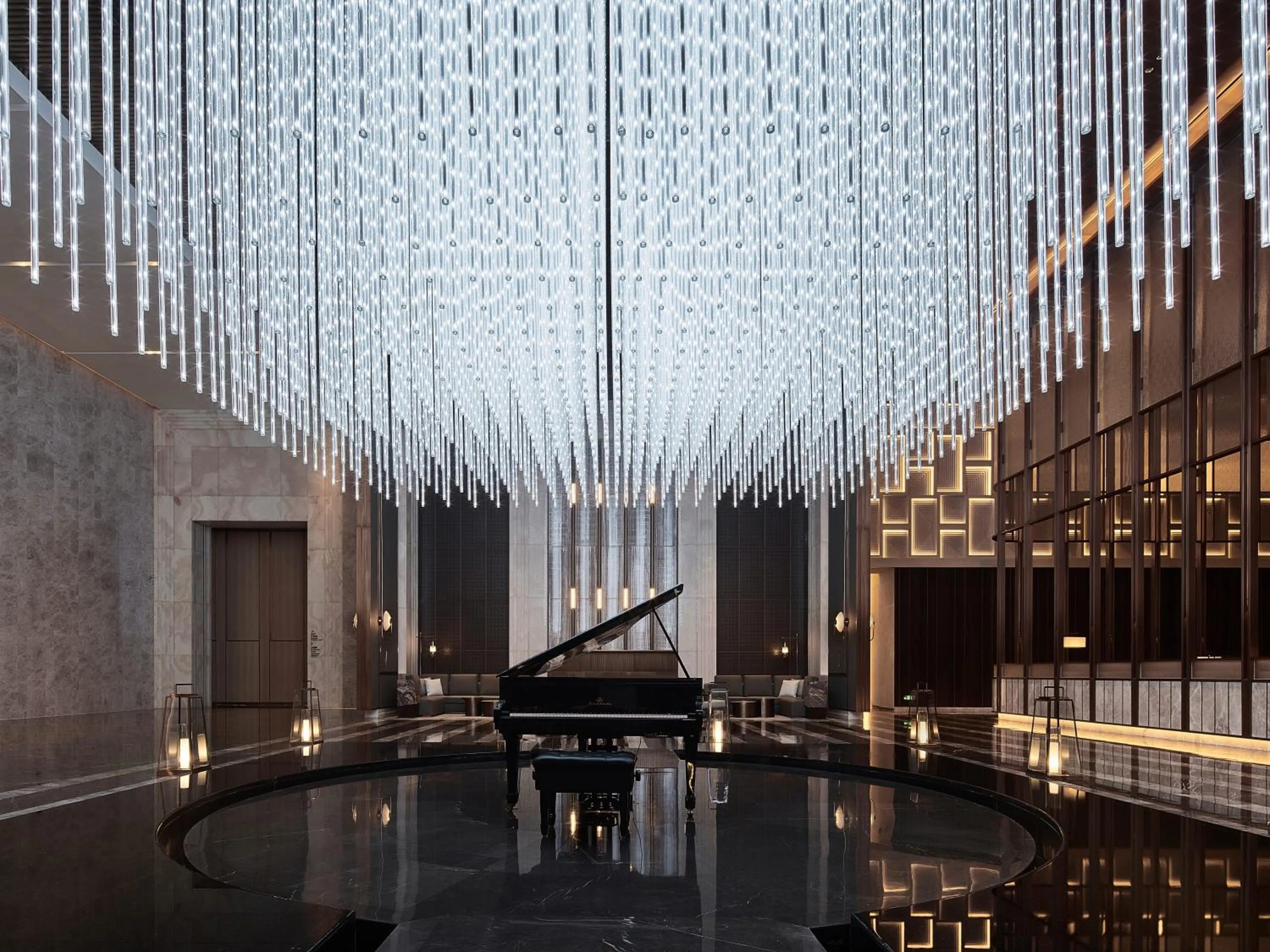 Lobby or reception in InterContinental Hangzhou Liangzhu by IHG