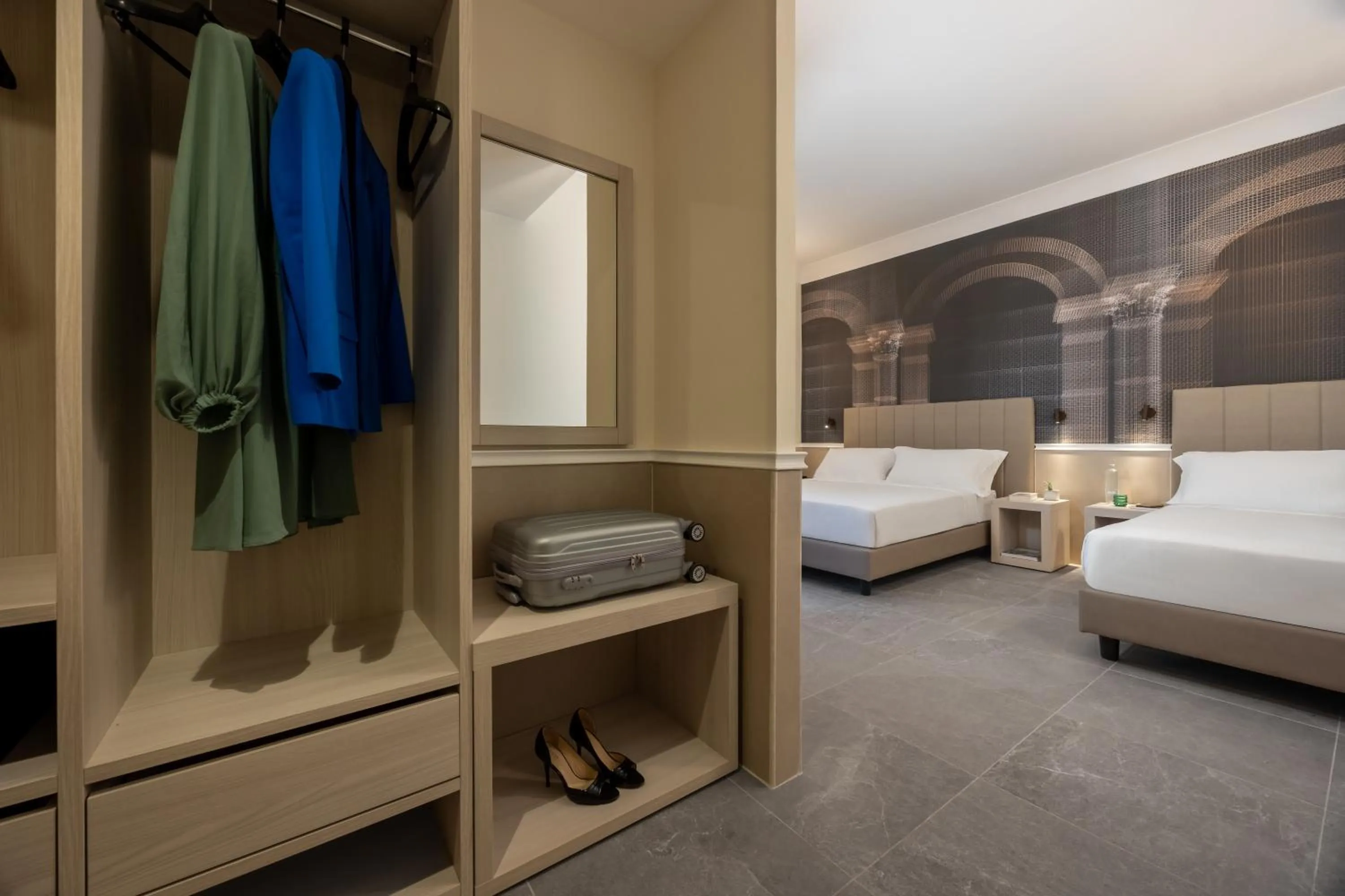 Bedroom, Bed in Hotel Astoria Garden