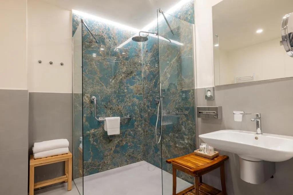 Bathroom in Abacus Hotel