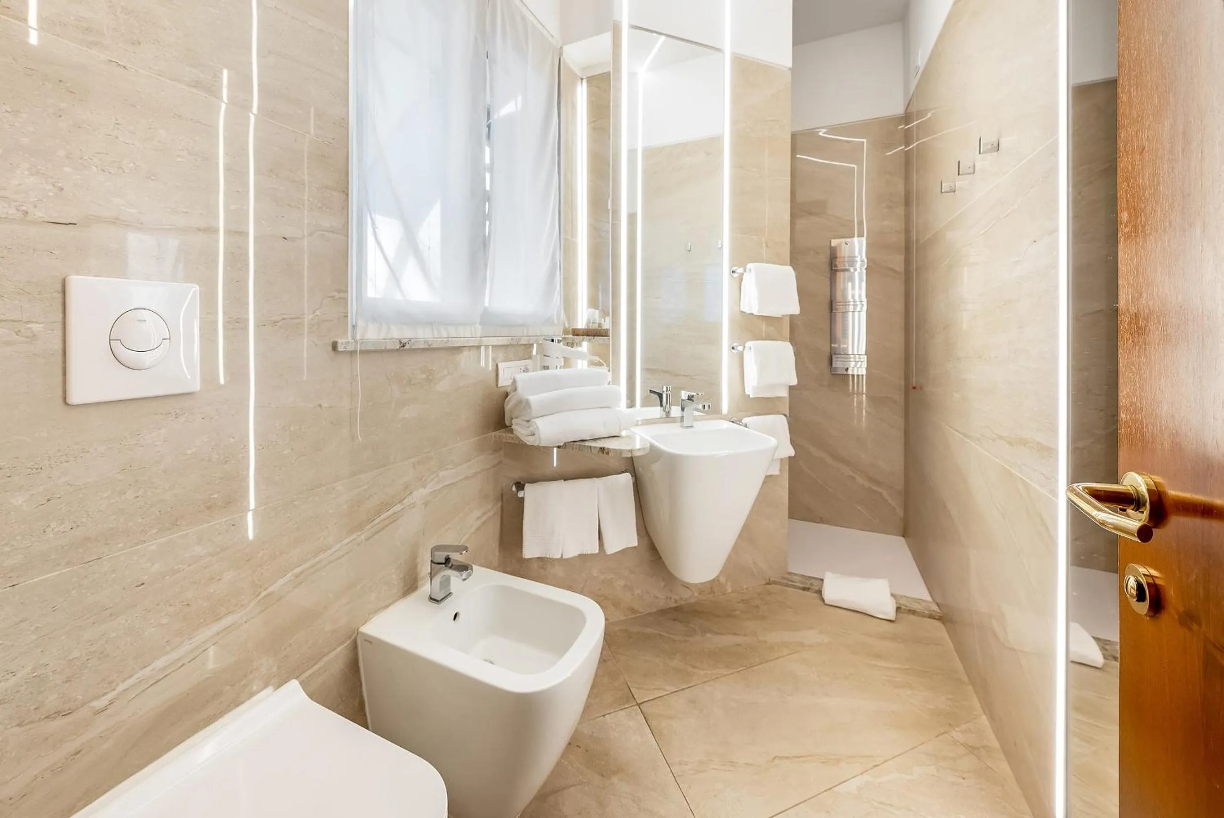 Bathroom in Abacus Hotel