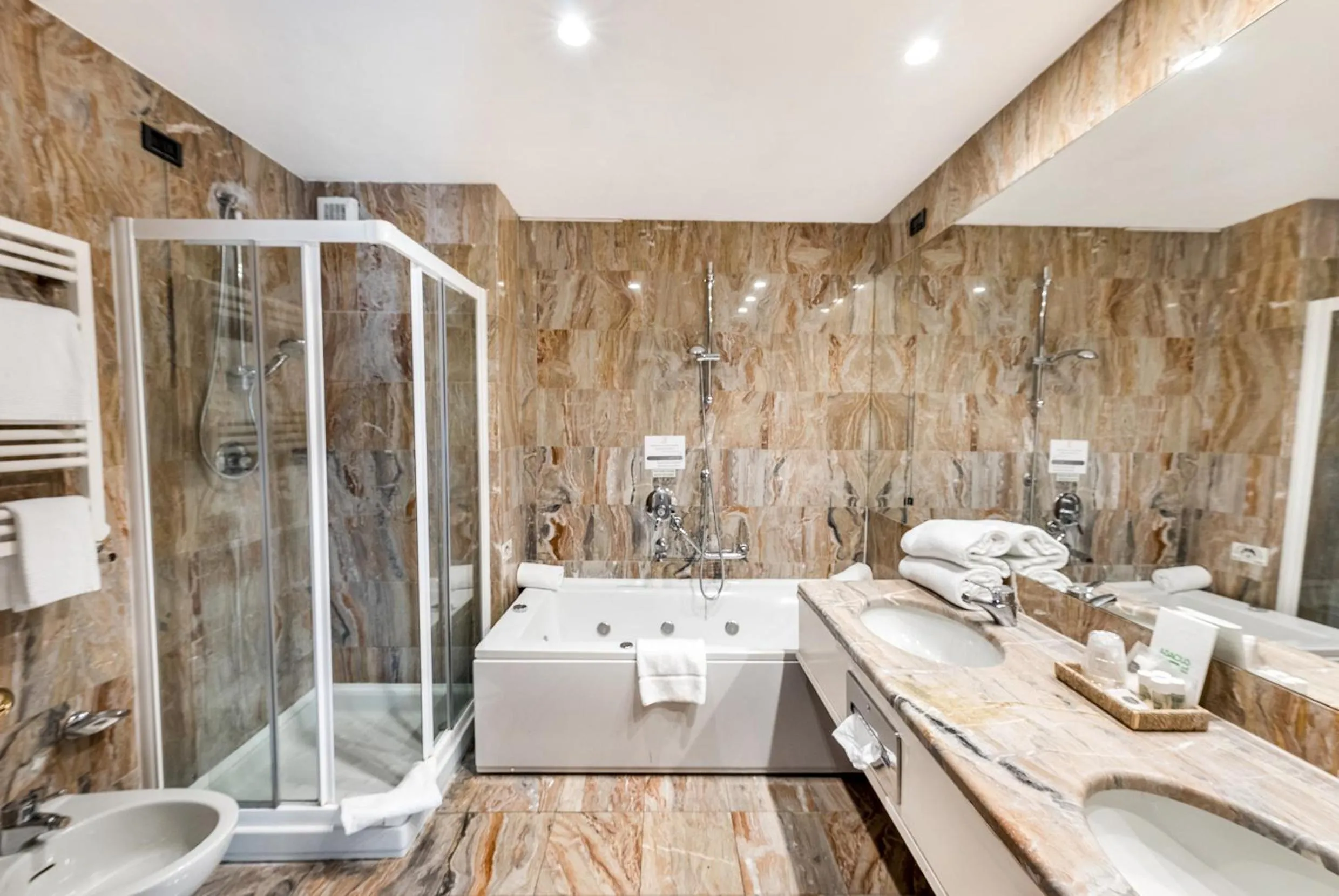 Bathroom in Abacus Hotel