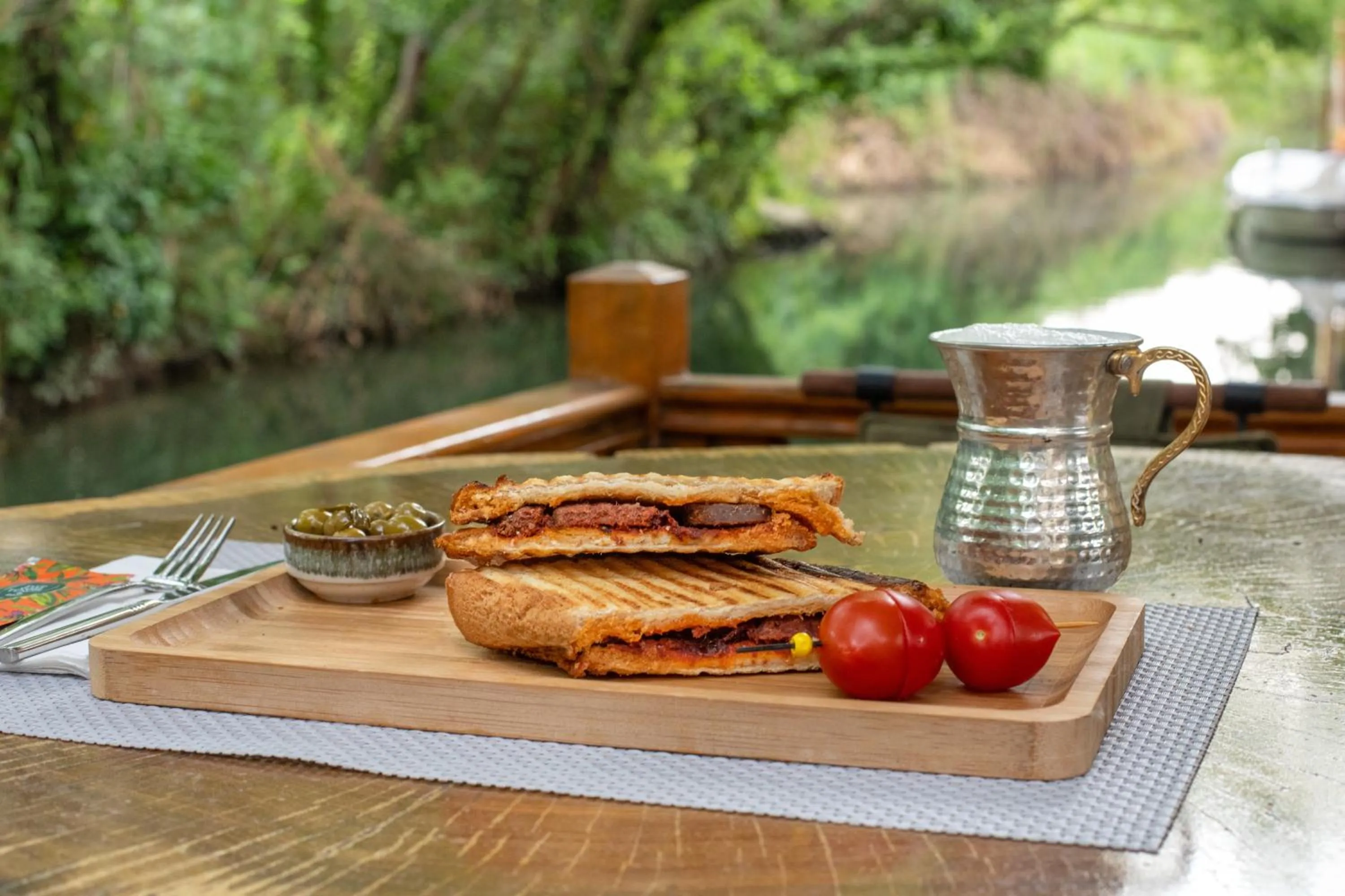 Food and drinks in Orange Garden Hotel Akyaka