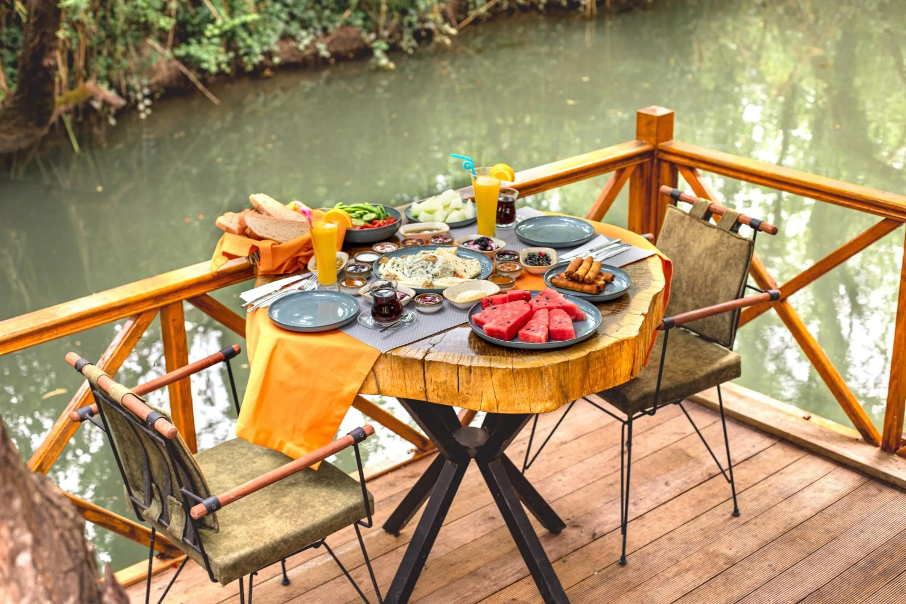 Balcony/Terrace in Orange Garden Hotel Akyaka