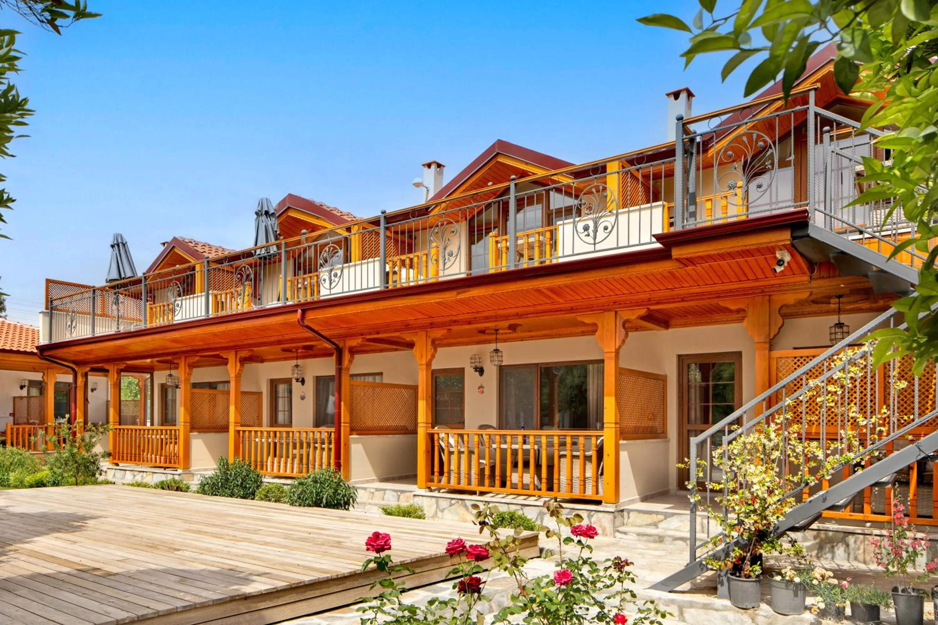 Property building in Orange Garden Hotel Akyaka