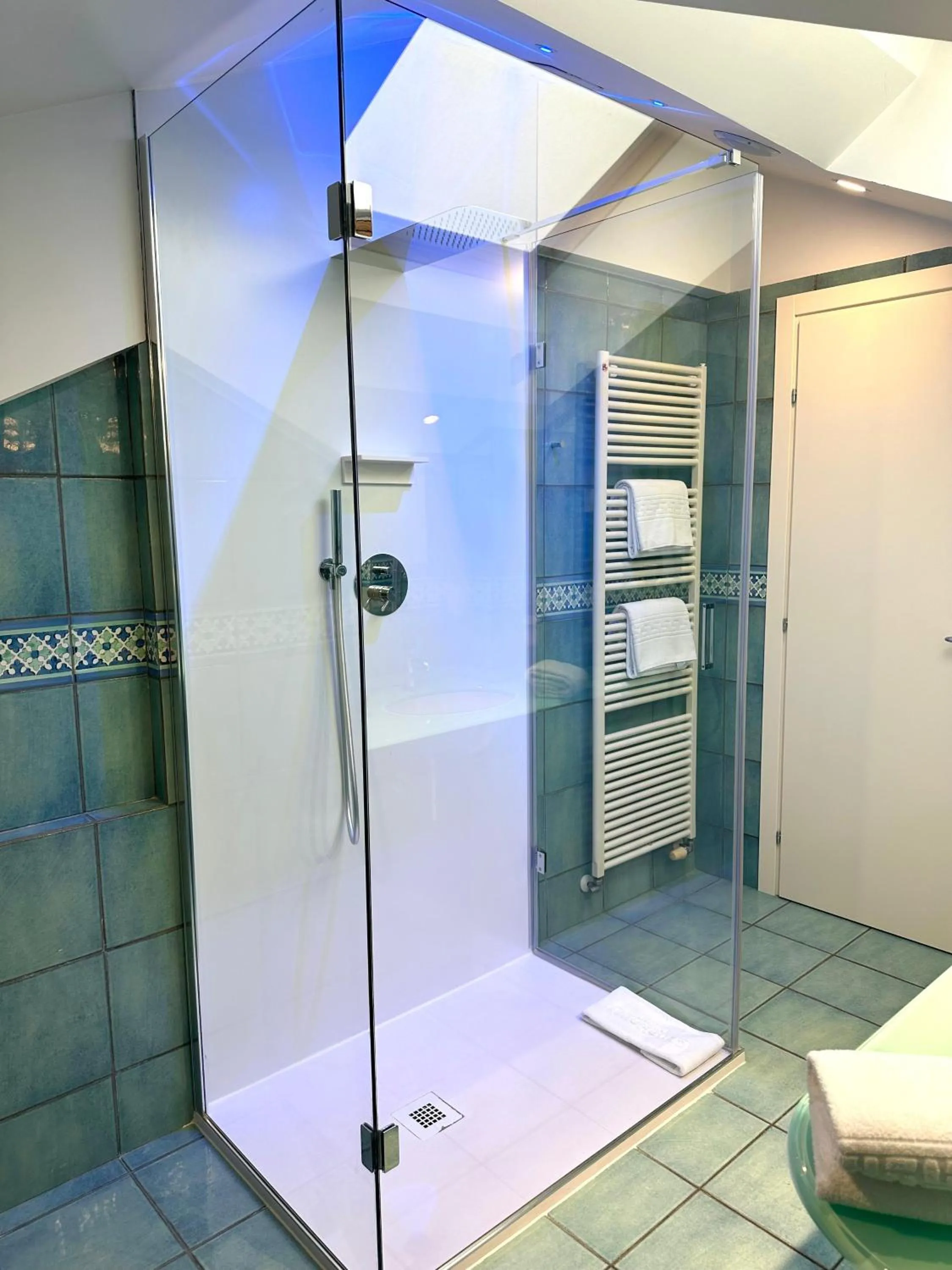 Shower in Club House Hotel