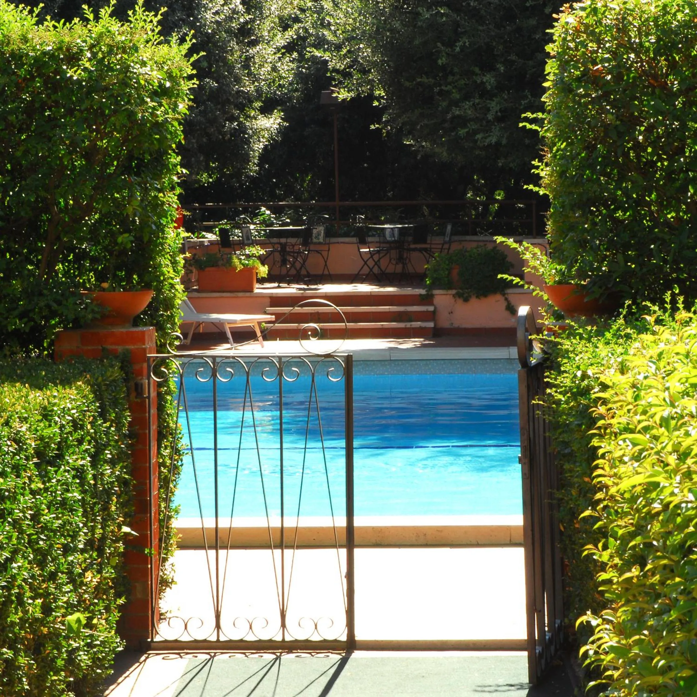Swimming pool in Park Hotel San Michele